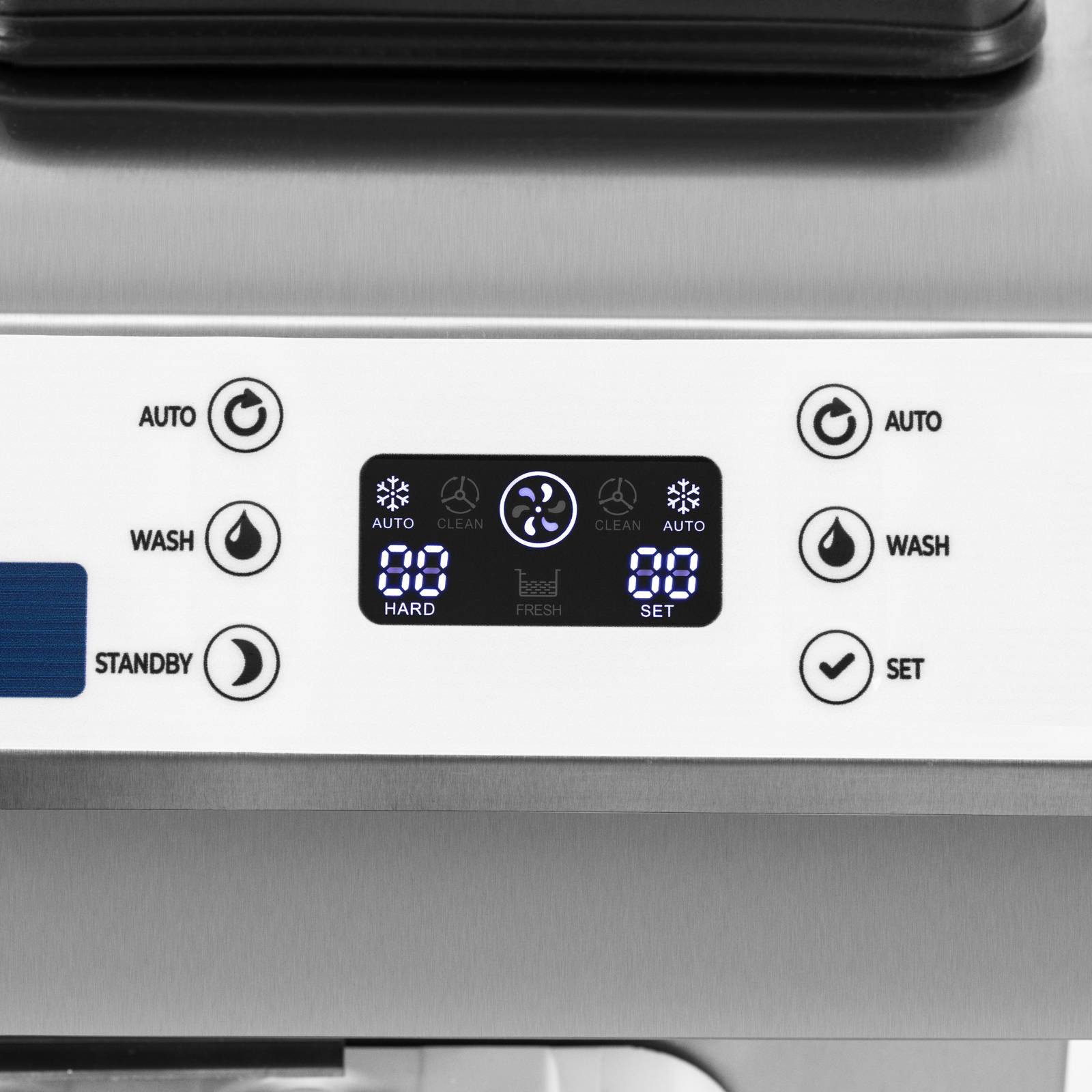 Royal Catering Eismaschine Softeismaschine 16 l/h 1350W LED Sorbet Frozen-Yoghurt-Maschine Gastro, 1350 W