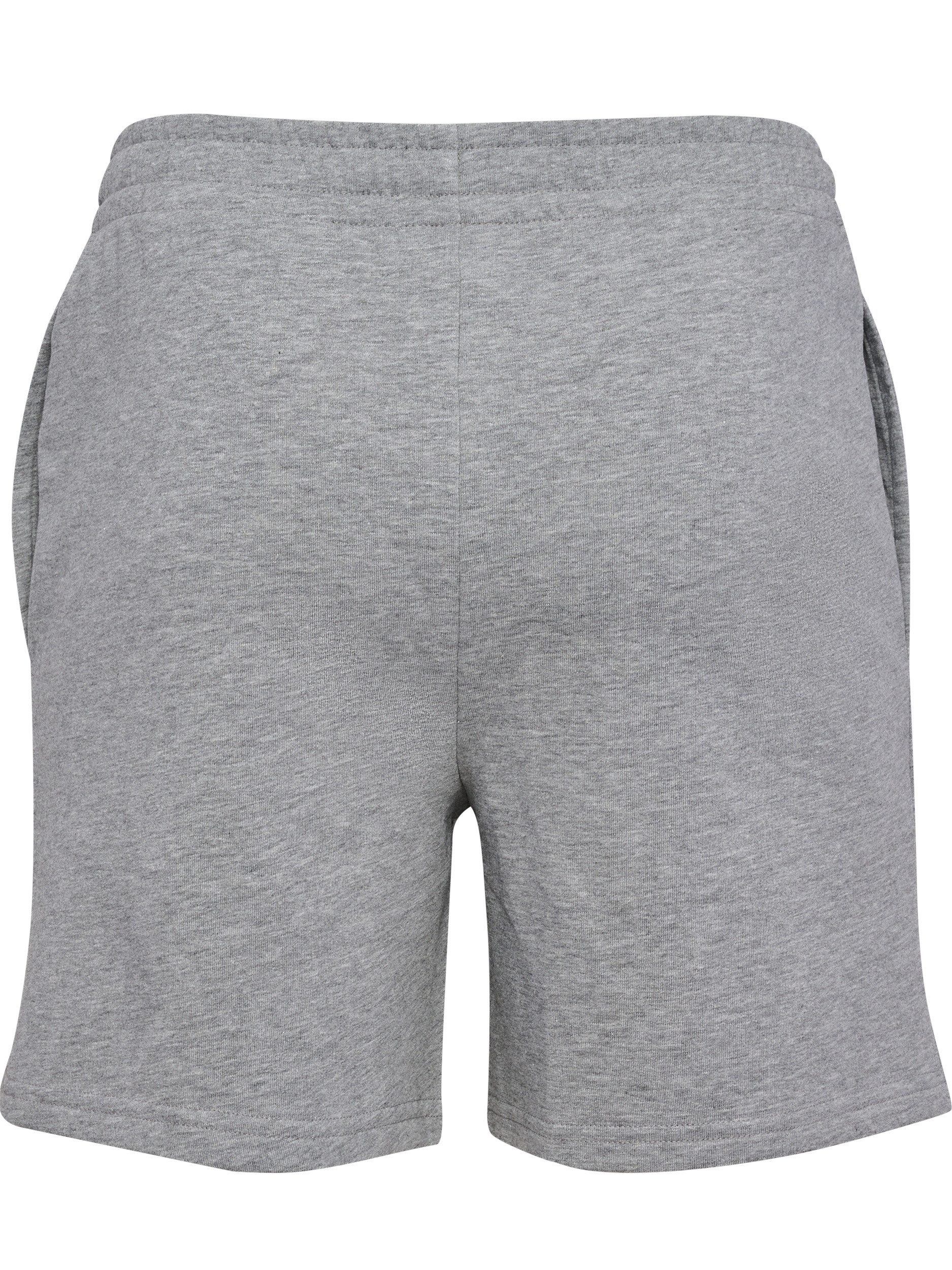 hummel Shorts HMLPULSE SWEAT SHORTS mit gesticktem Chevron-Logo, aus Baumwolle, Polyester und Viskose