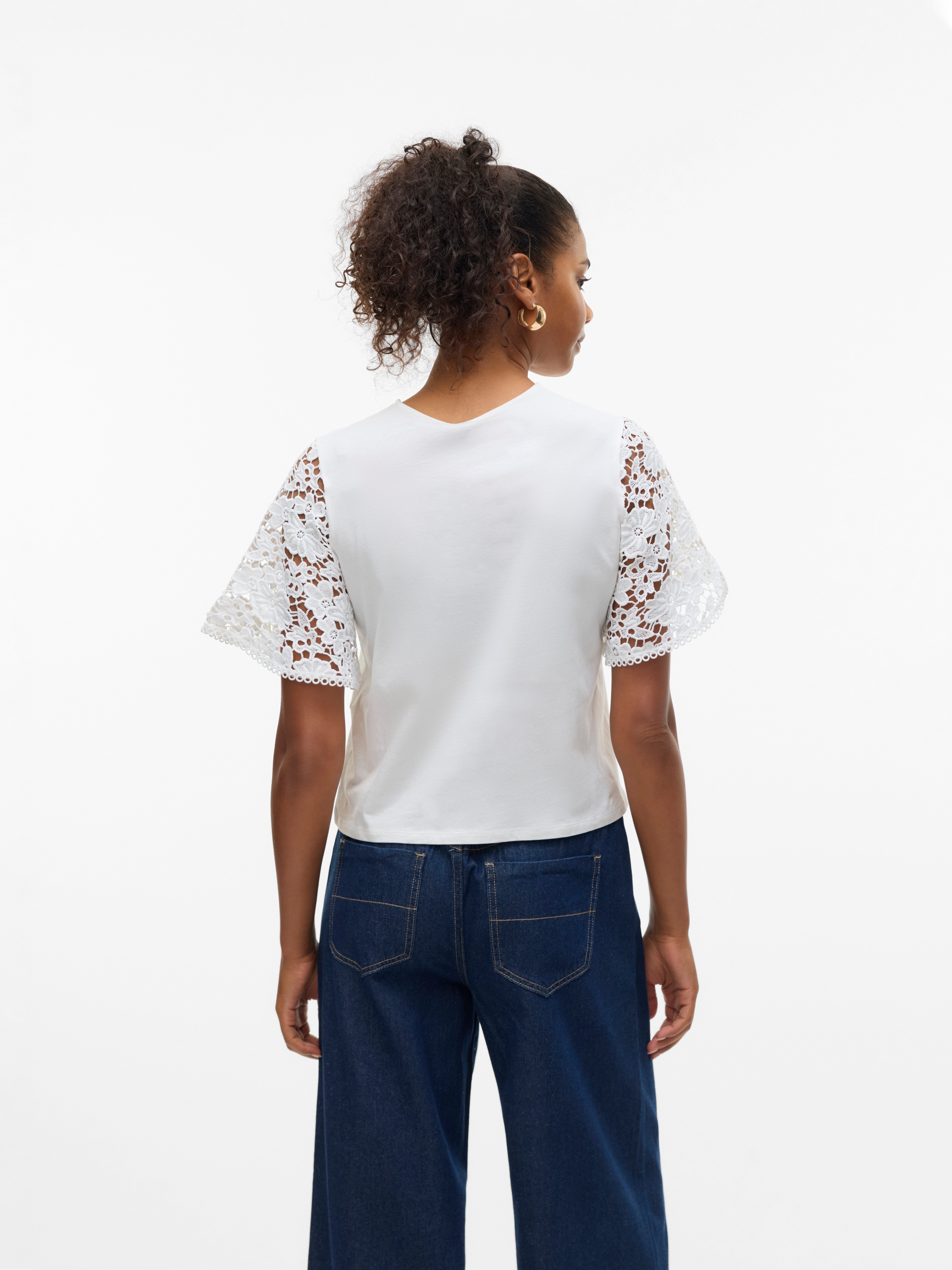 Vero Moda Kurzarmshirt VMPANNA 2/4 TOP JRS günstig online kaufen
