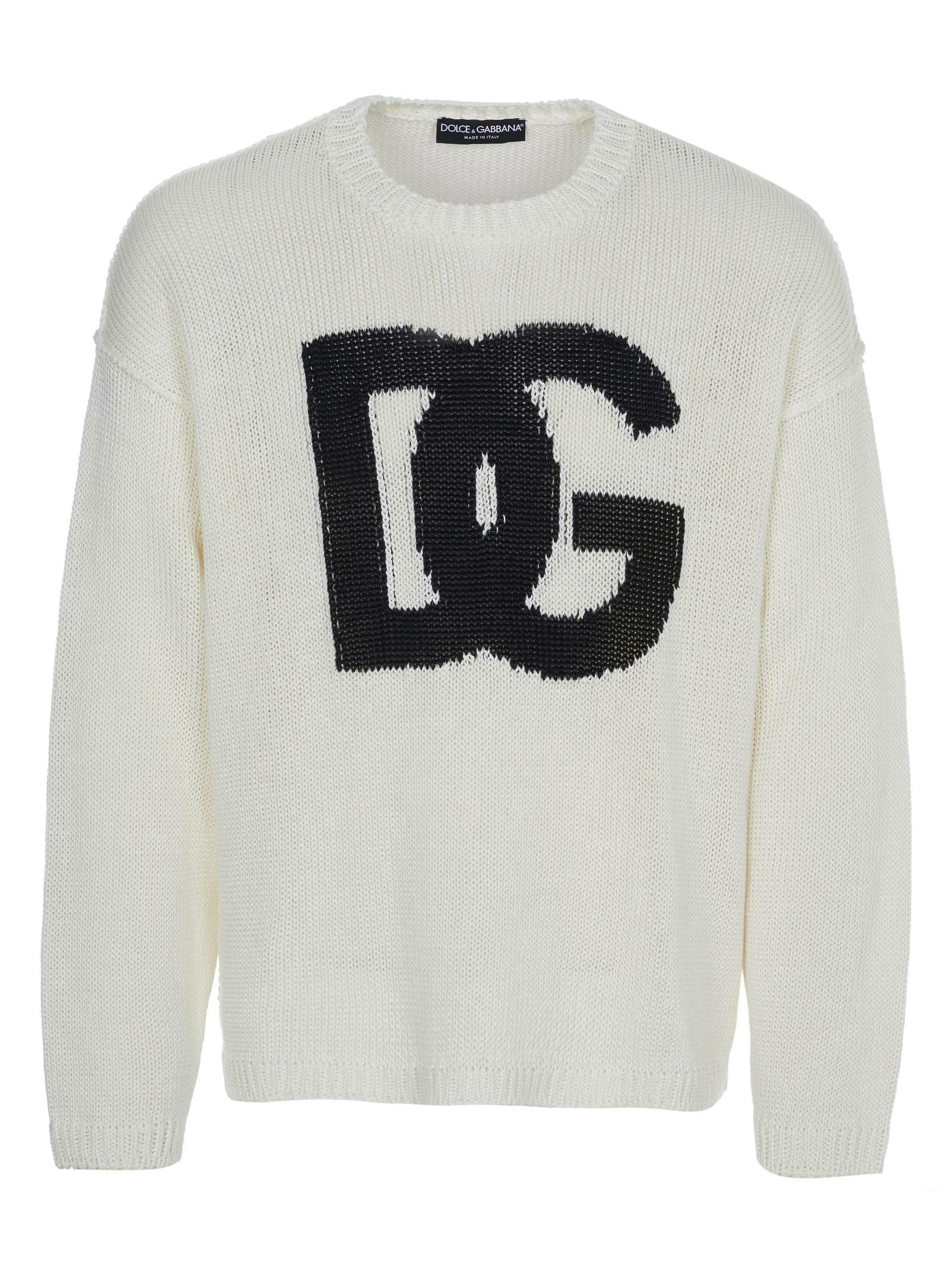 DOLCE & GABBANA Outdoorjacke Pullover & Strickjacke für Herren (1-St) Männlich