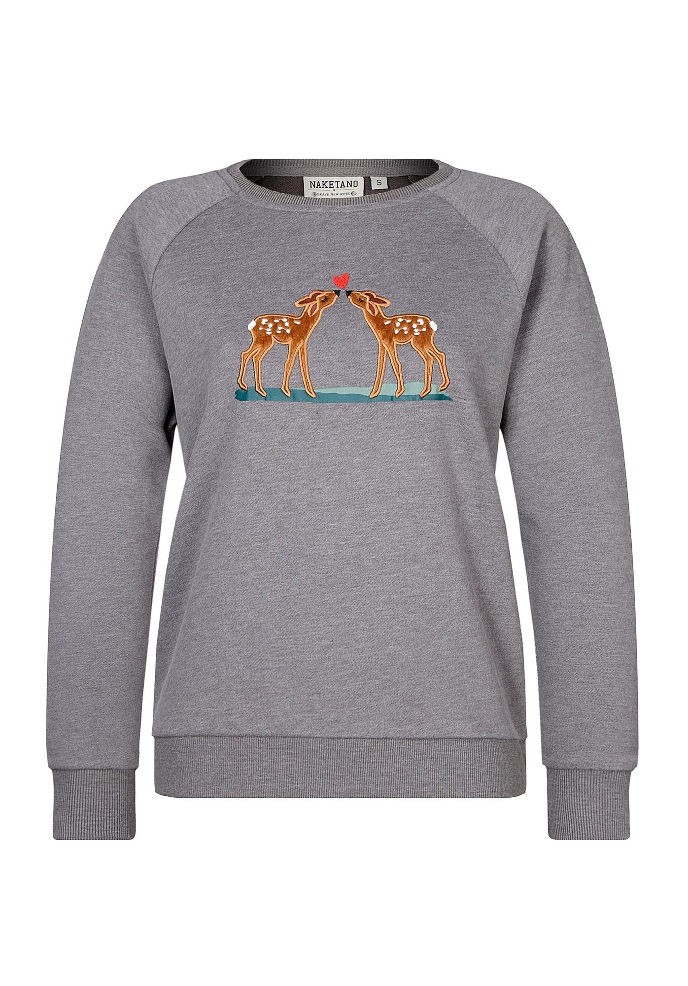 naketano Hoodie Kapuzenpullover Baumwolle, weich, Kapuze, Kängurutasche, Streetwear (Spar-Set, Lieblingsstück) Hoodie, weiche Sweatware, Rippbündchen, Kängurutasche, Loungewear