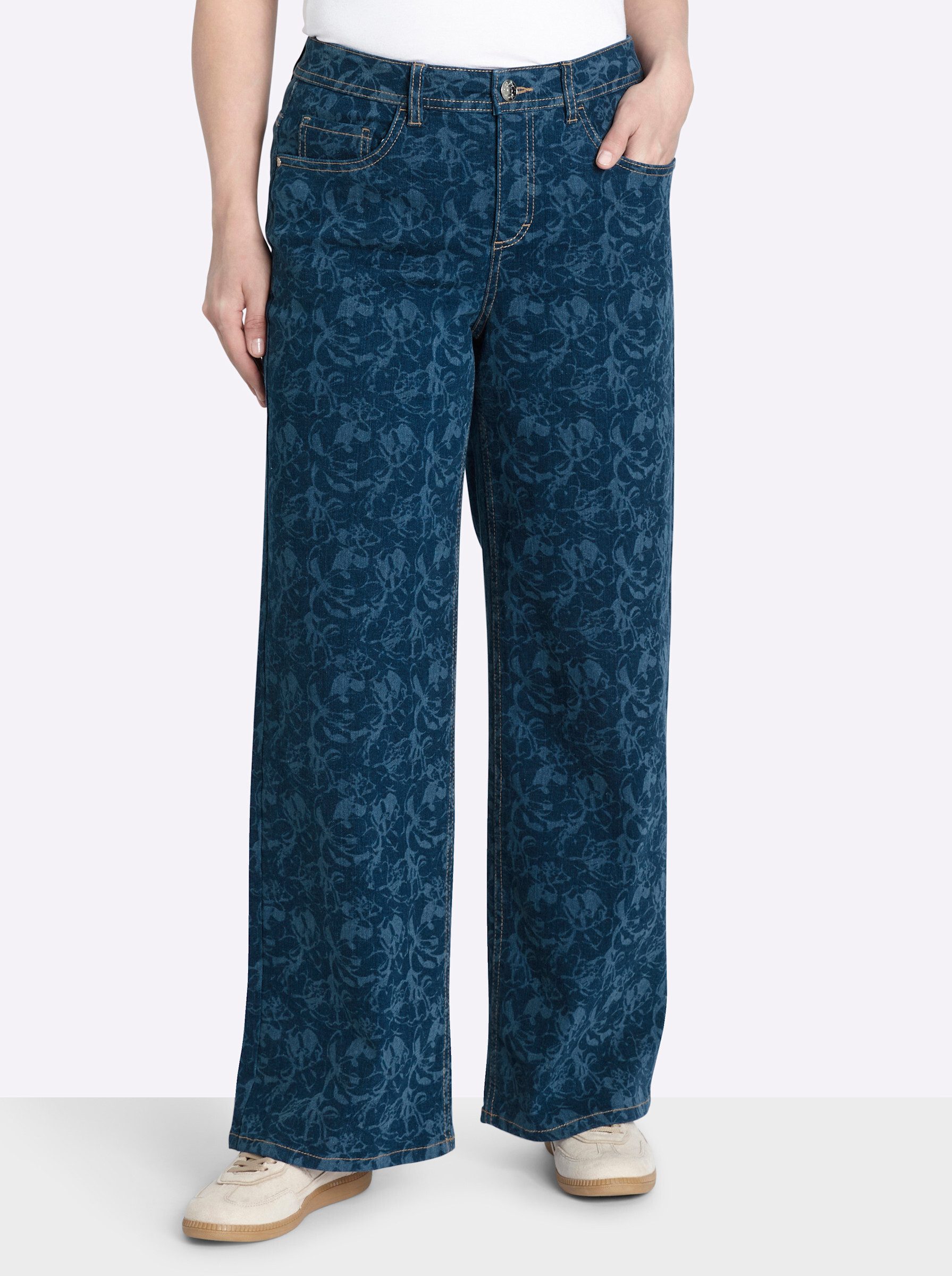 Sheego Bequeme Jeans Jeans normal