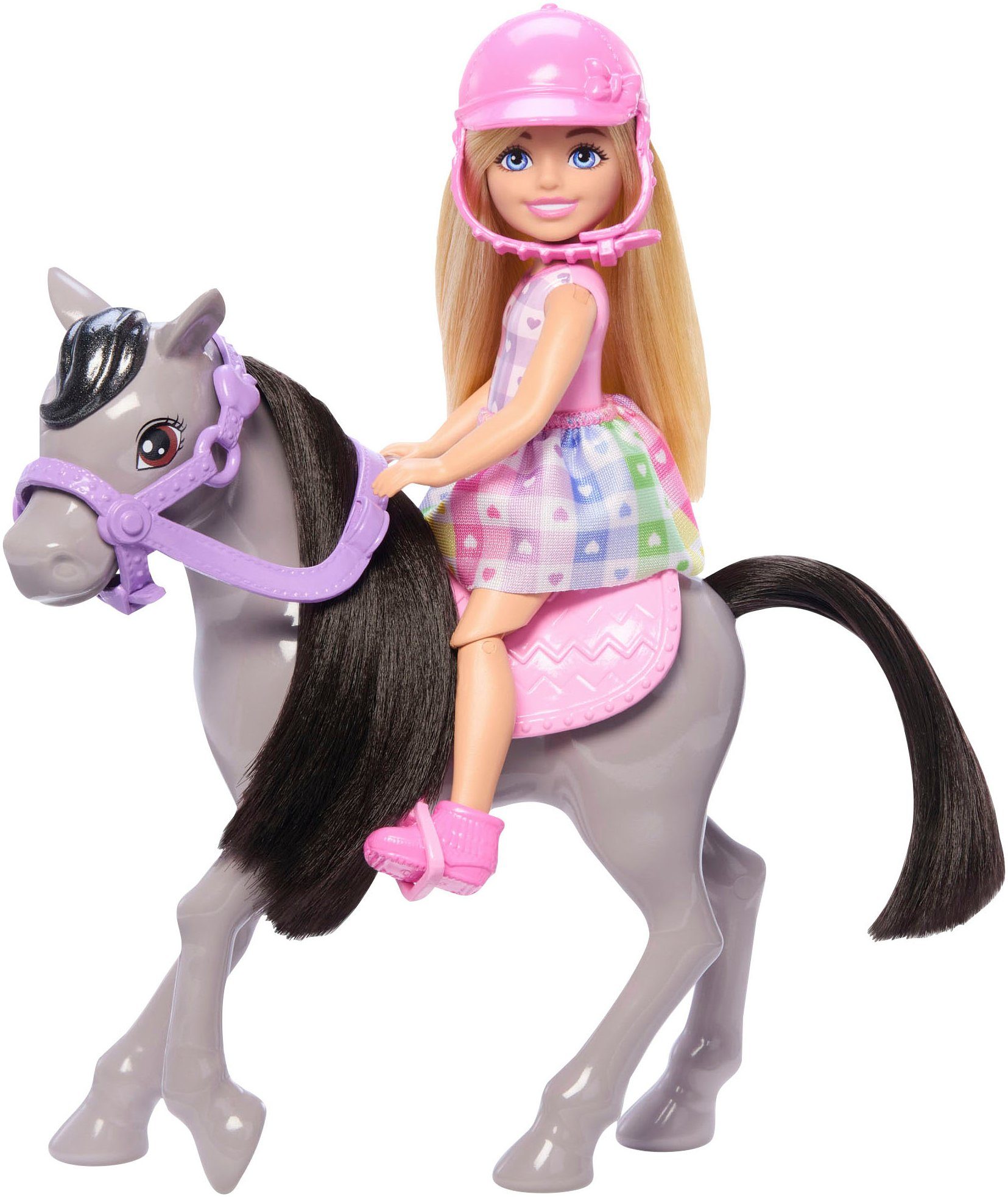 Barbie Anziehpuppe Chelsea & Pony