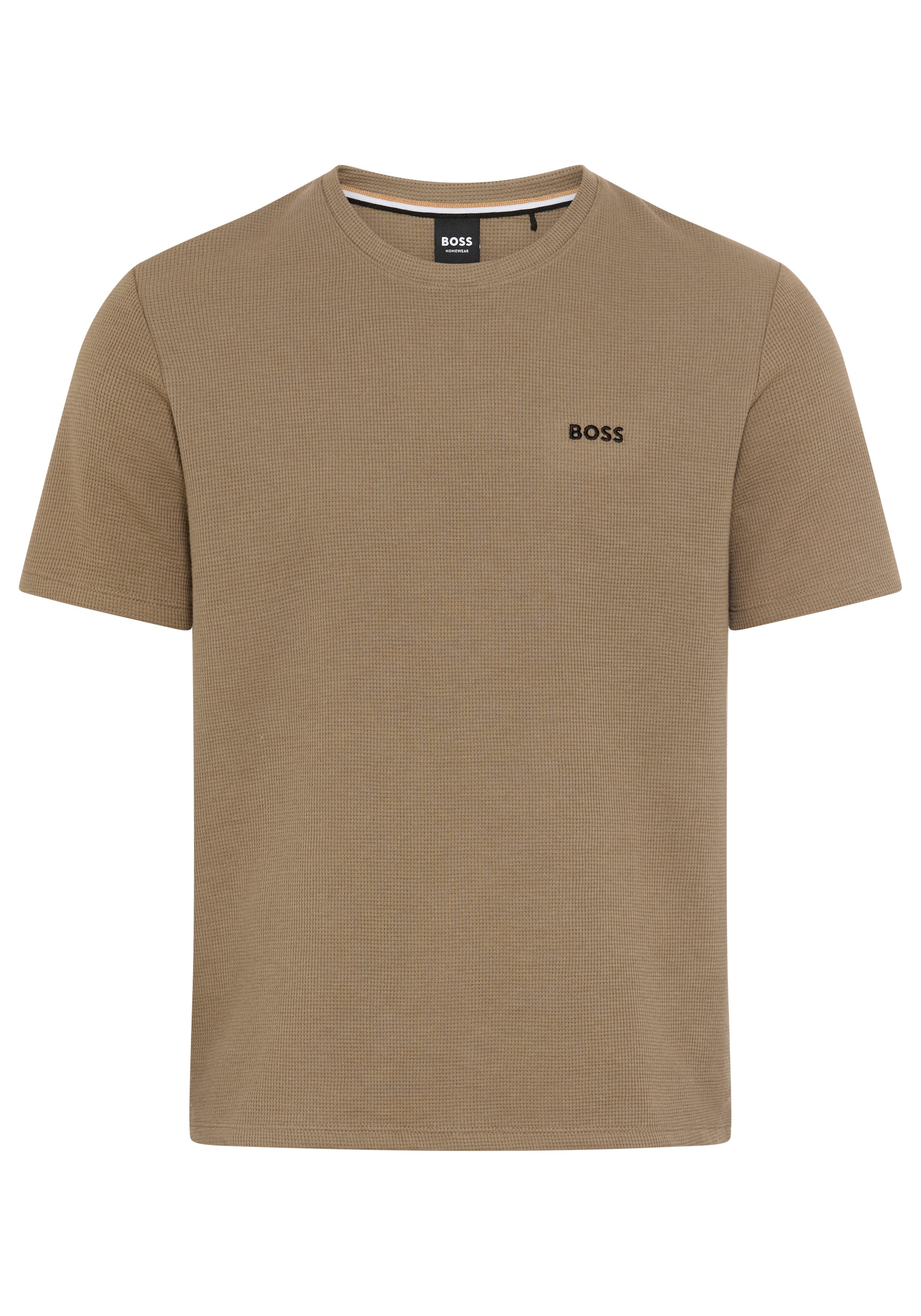 BOSS Pyjamaoberteil Waffle T-Shirt günstig online kaufen