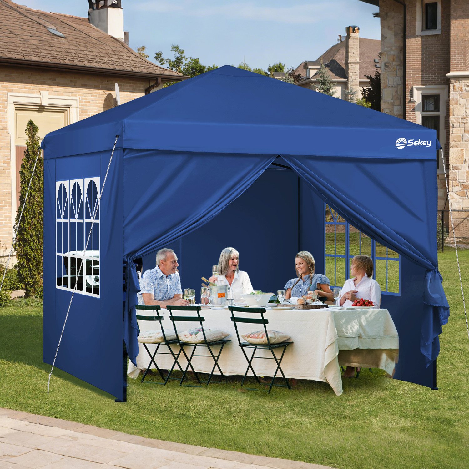 Sekey Faltpavillon 3x3 m Gartenpavillon mit günstig online kaufen
