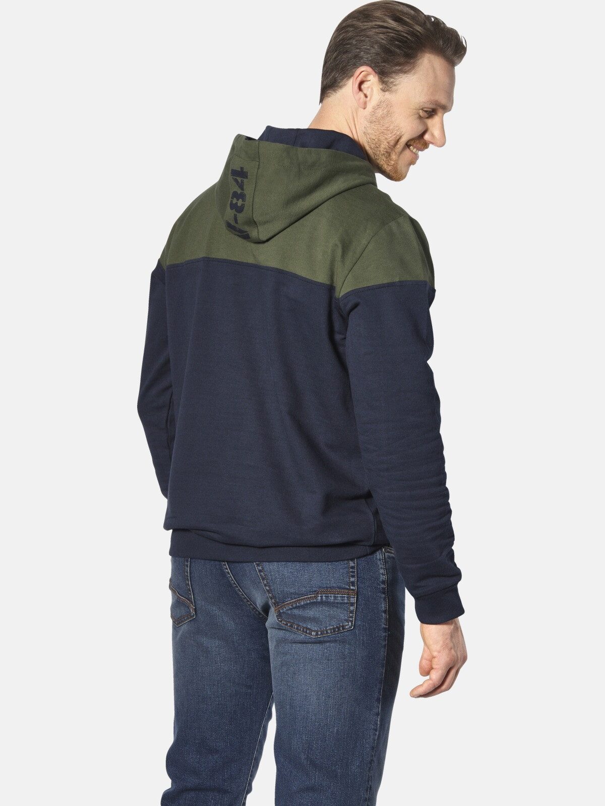 Jan Vanderstorm Kapuzensweatshirt JERRES mit Kapuze & Kängurutasche günstig online kaufen