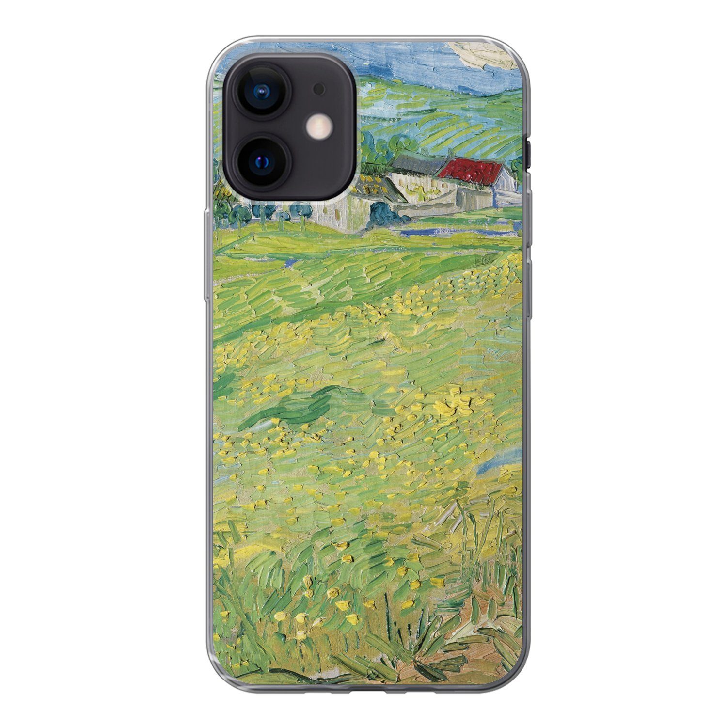 MuchoWow Handyhülle Handyhülle Apple iPhone 12 Silikonhülle, Handyhülle Handy Hülle Telefonhülle iphone Samsung
