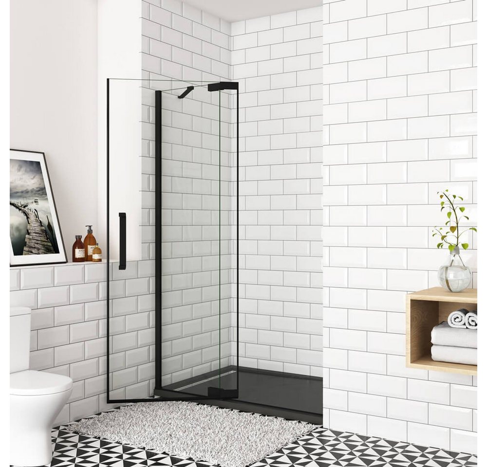Thumbnail - duschspa Dusch-Drehtür 8mm Nano Glas Duschtür Nischentür Drehtür Schwingtür Dusche Glastür, Einscheibensicherheitsglas, ...