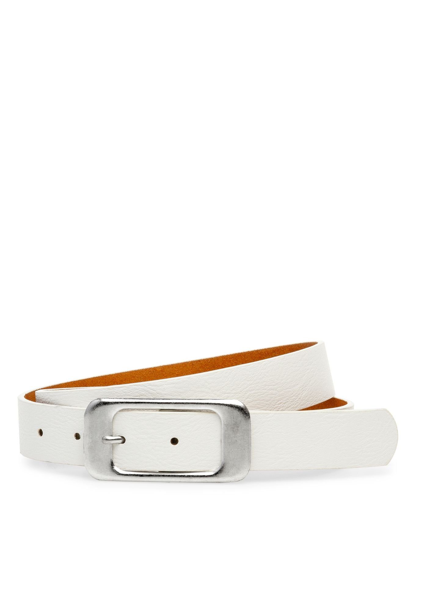 Caspar Synthetikgürtel GU324 eleganter schmaler Damen günstig online kaufen