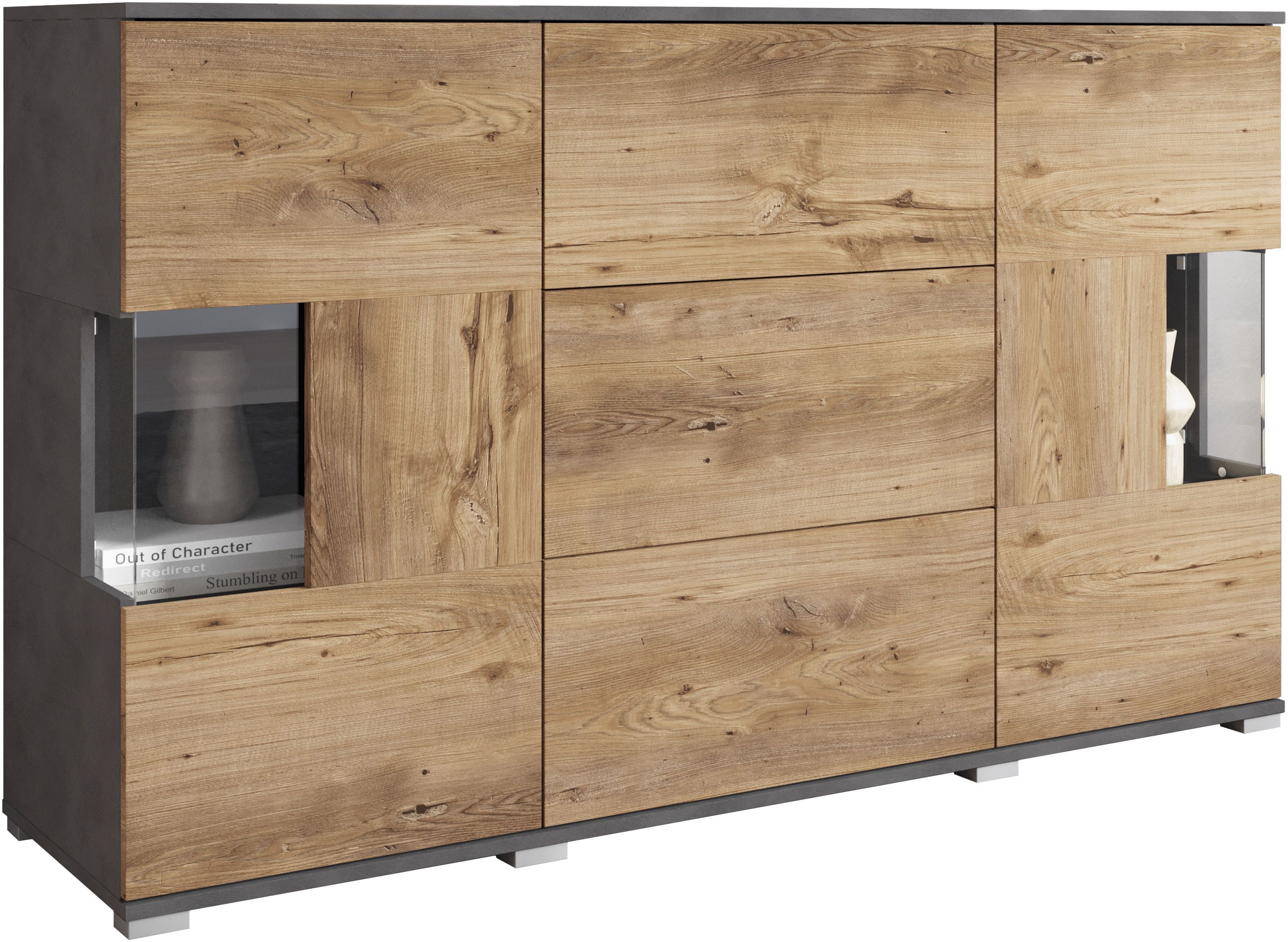 INOSIGN Sideboard "Kenia", (1 St.), Sideboard mit 3 Schubladen, 6 Fächern, günstig online kaufen