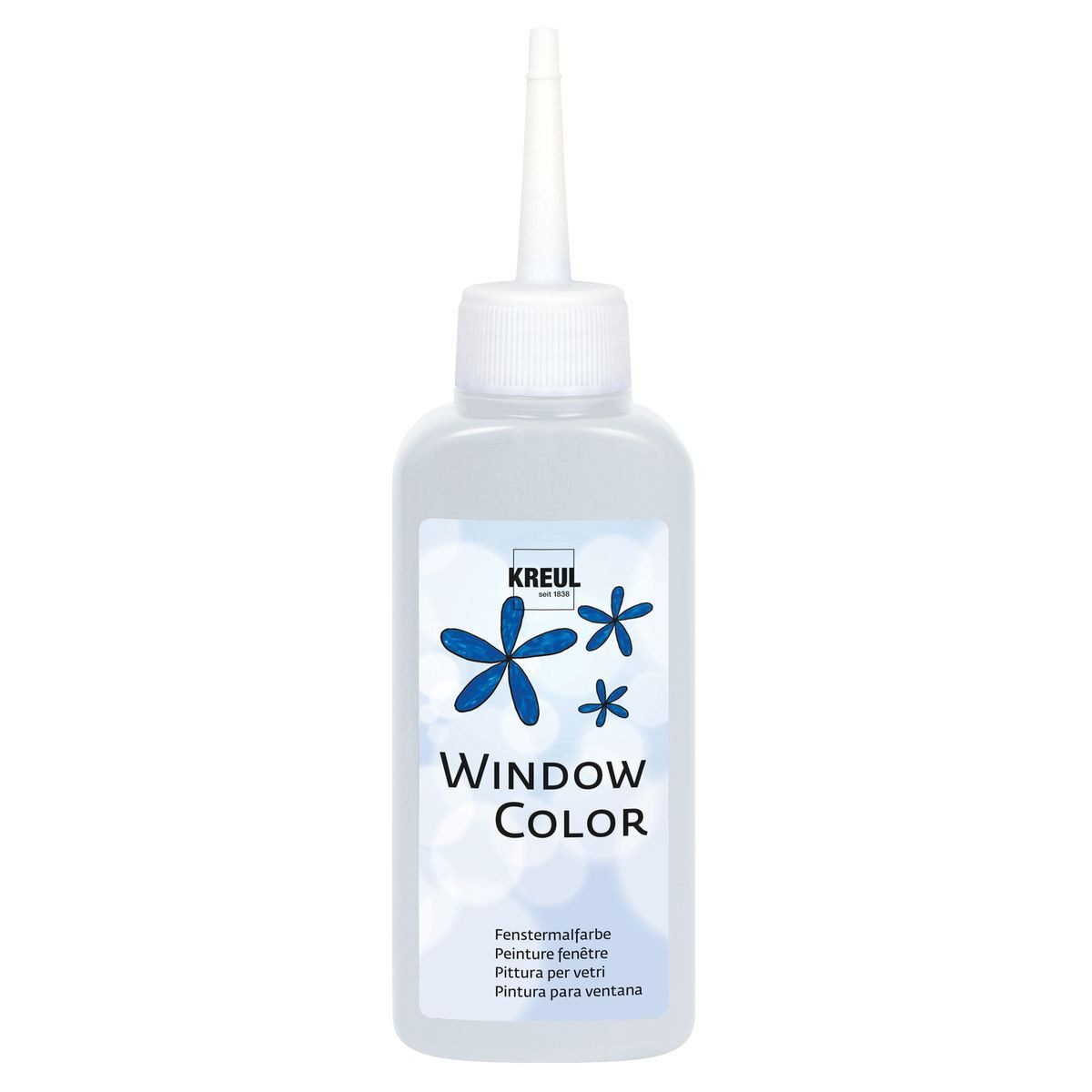 Wasserfarbe KREUL Window Color kristalltransparent 80ml Flasche