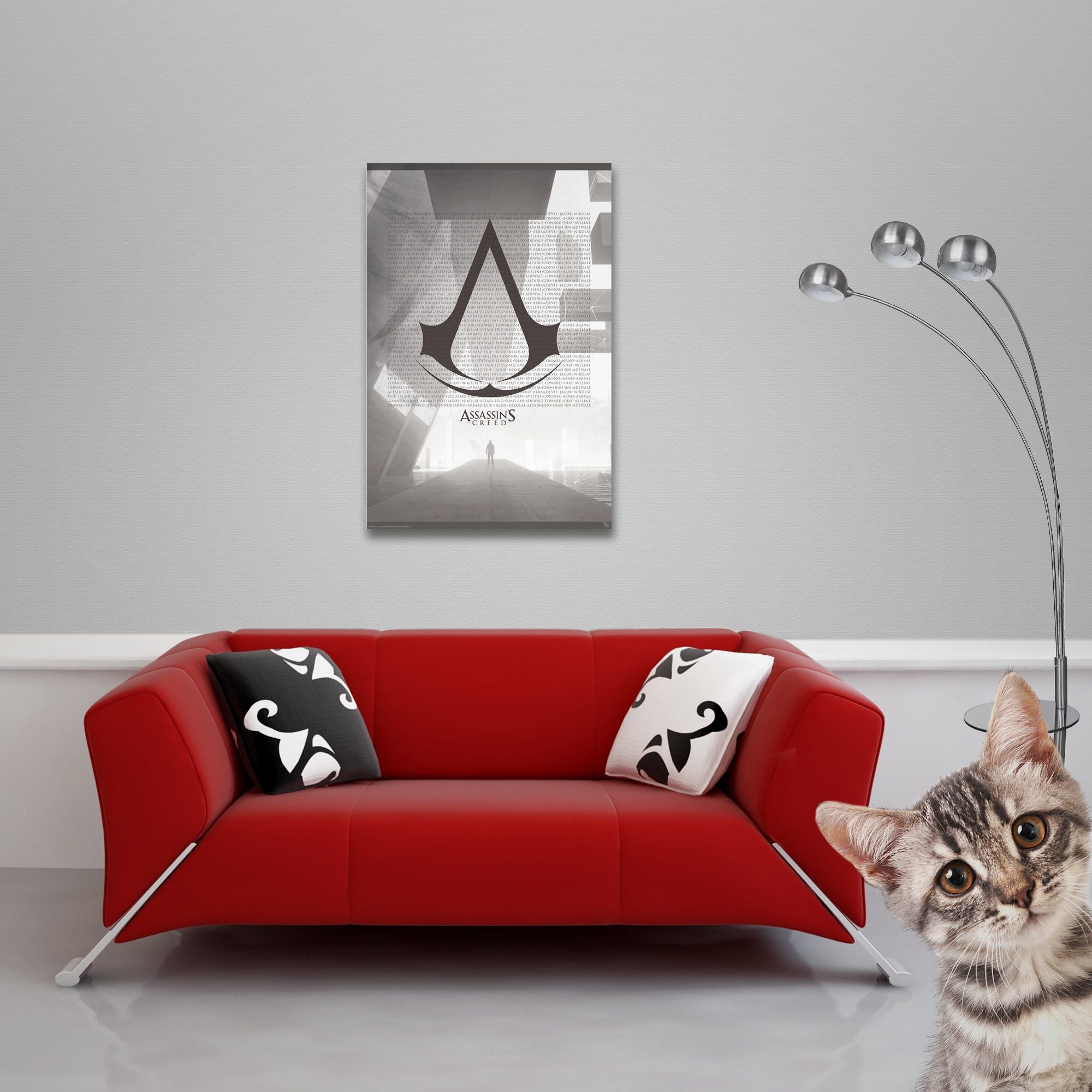 Poster Assassins Creed - Poster - Crest & Animus