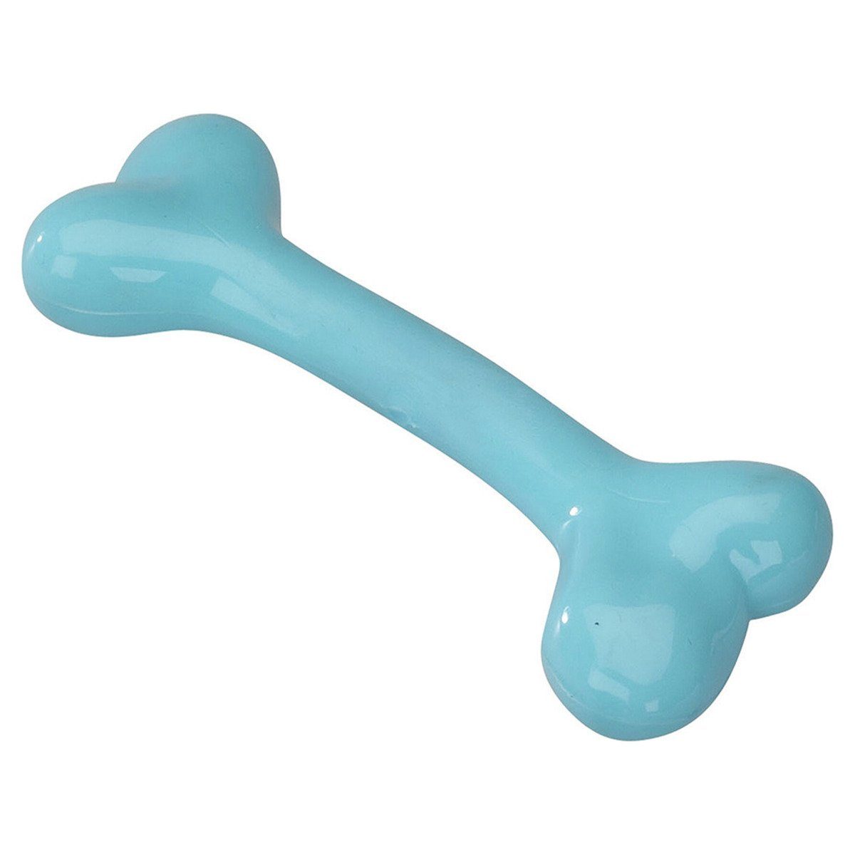 Europet-Bernina Spielknochen Hundespielzeug Gummi Bone Mint blau