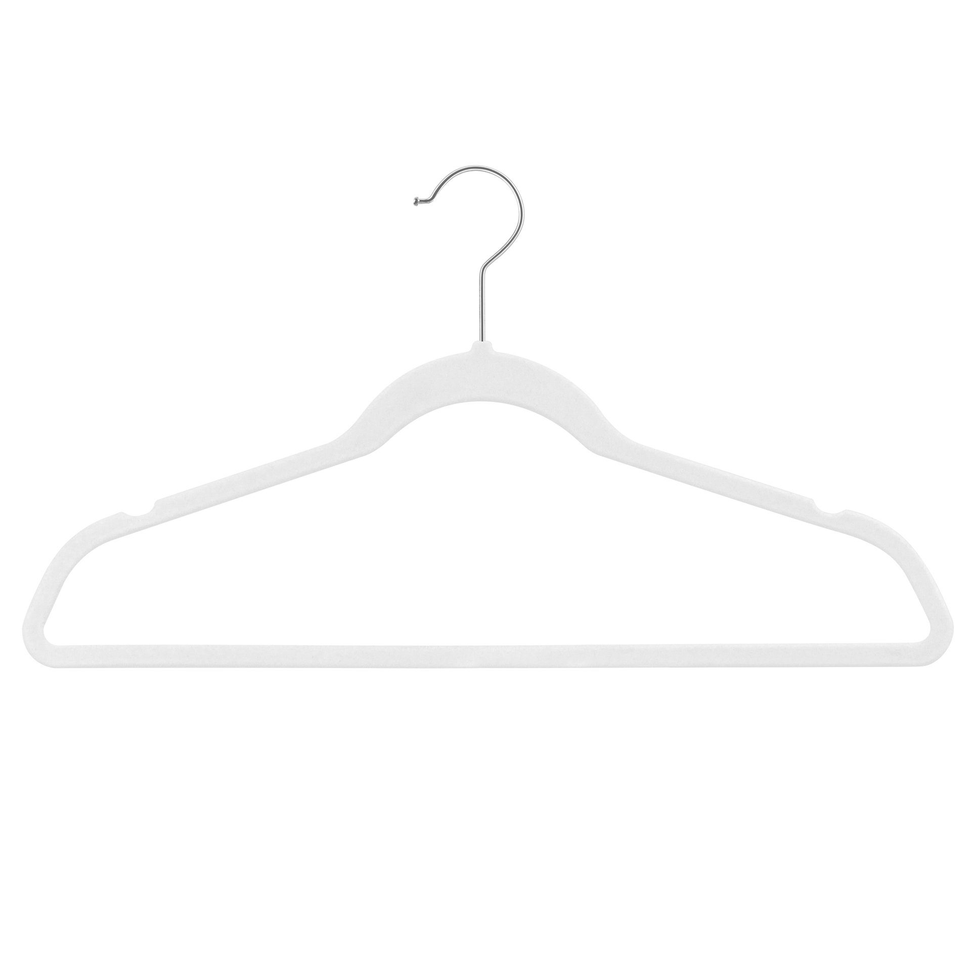 StickandShine Kleiderbügel Samt Kleiderbügel verschiedenen Farben günstig online kaufen