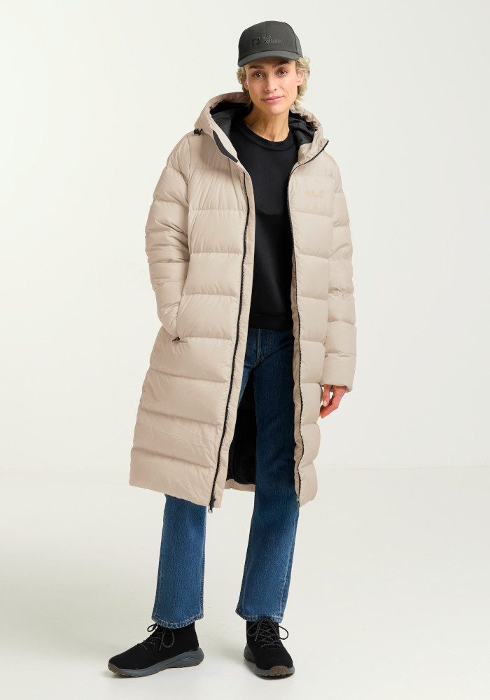Jack Wolfskin Daunenmantel FROZEN PALACE COAT W RDS mit wärmender Daunenfüllung aus Entendaune und Federn, winddicht – Bild 2 von 5