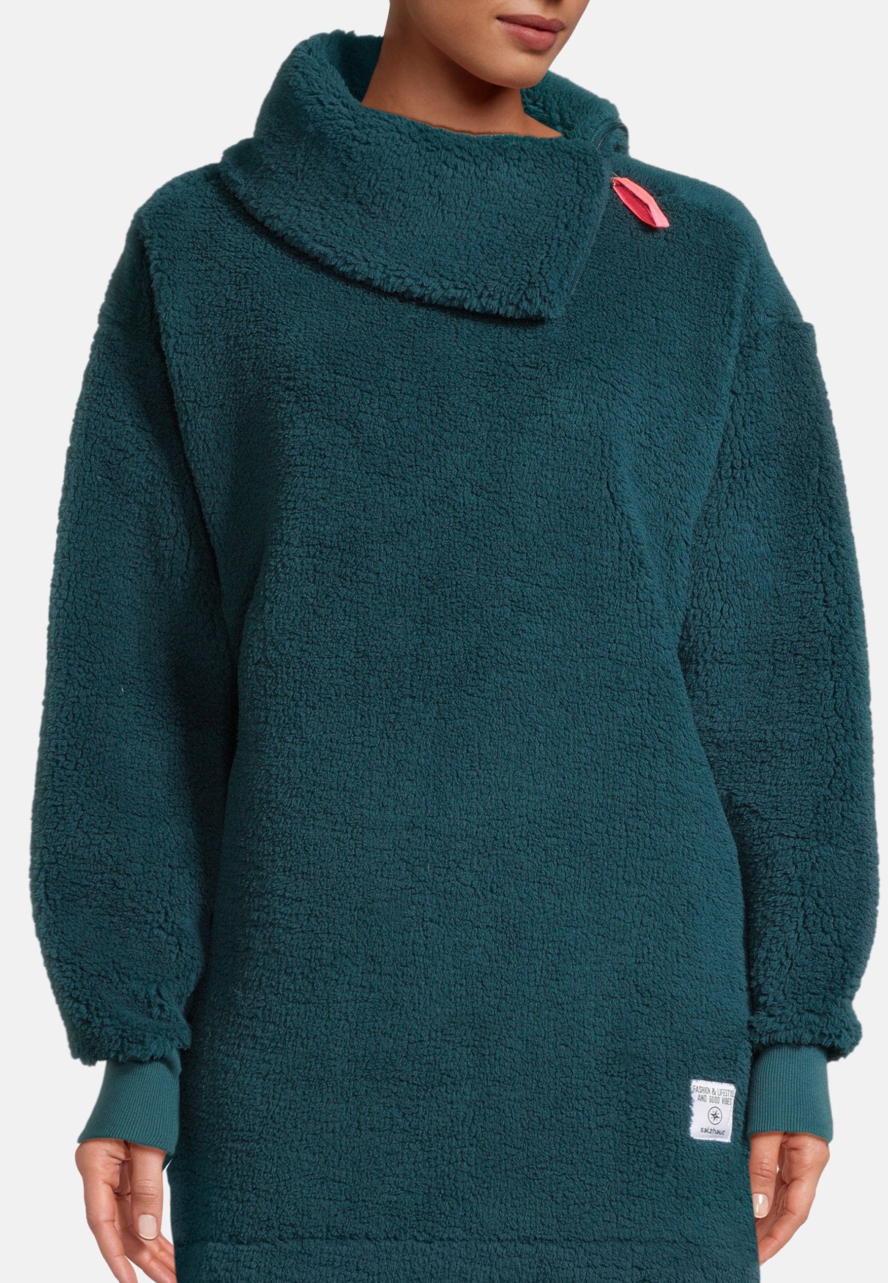 salzhaut Fleecepullover NEIELK Damen salzhaut – nordisch frisch, lässig und frech für jeden Tag!