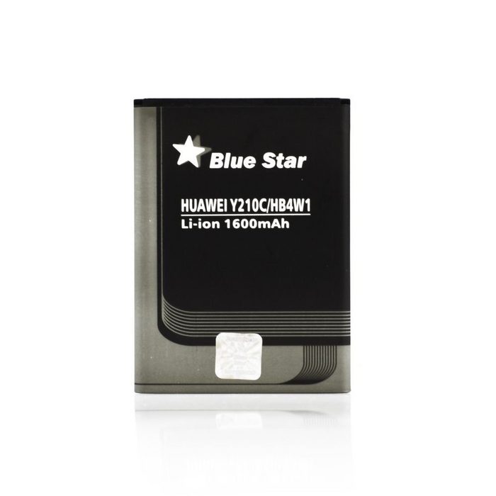 BlueStar Bluestar Akku Ersatz kompatibel mit Huawei G510 / G525 (HB4W1) 1600 mAh Austausch Batterie Handy Accu HB4W1H Smartphone-Akku