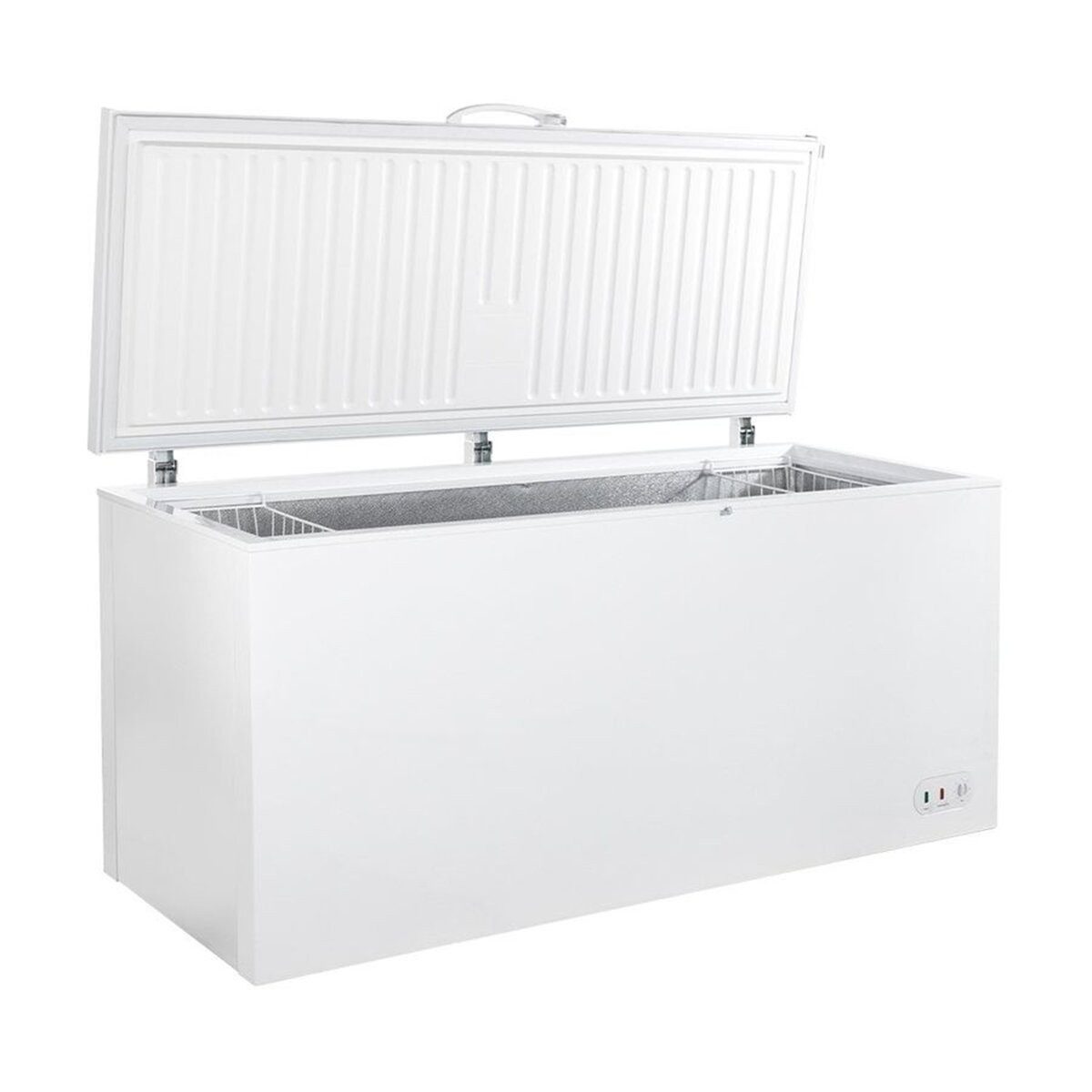 GastroHero Gefriertruhe Tiefkühltruhe ECO 650, 550L, Klappdeckel, abschließbar, Gastro TKTE650, 181.5 cm breit, Energieeffizienzklasse C, höhenverstellbare Füße, Gefriertruhe