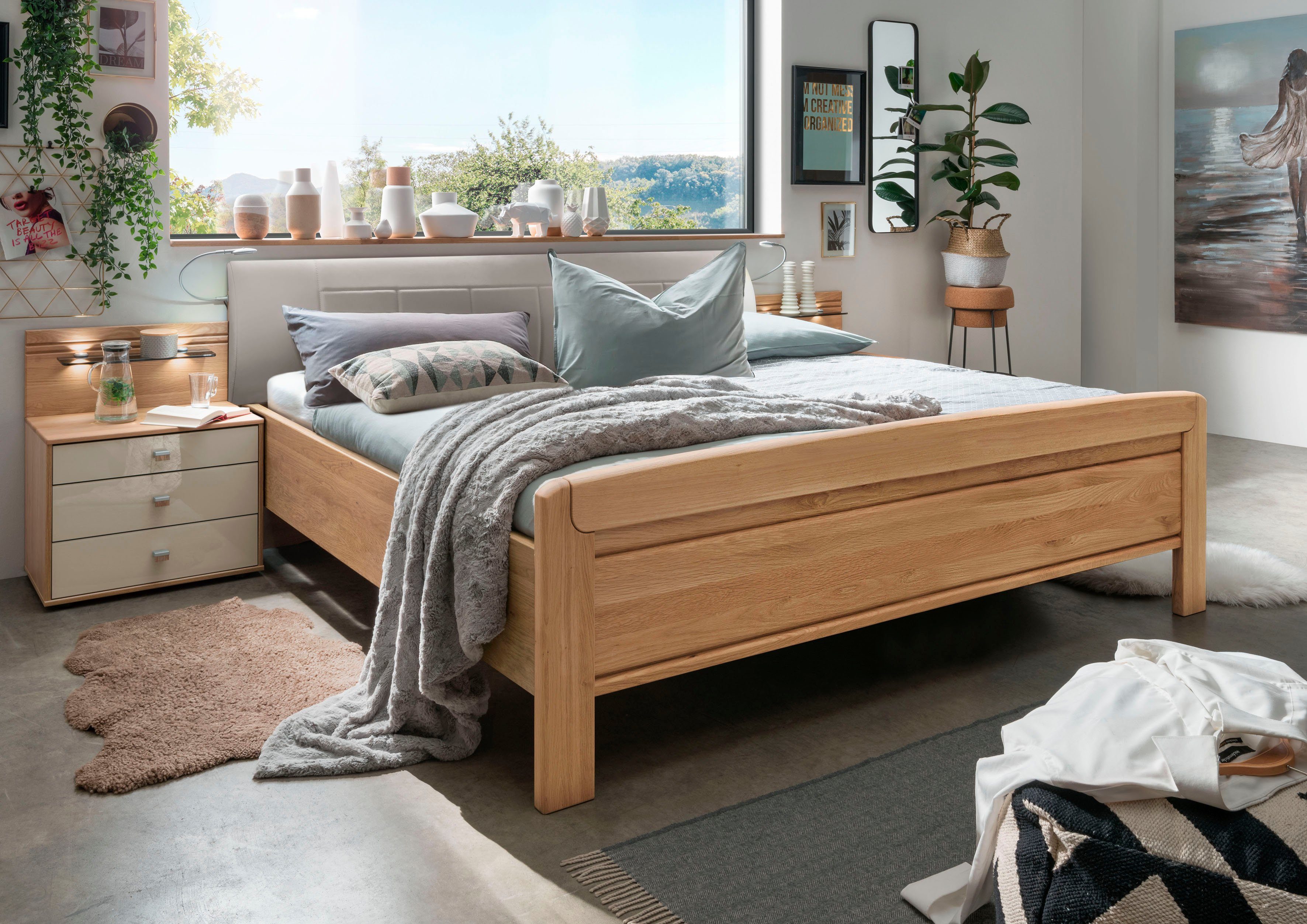 WIEMANN Holzbett Kiruna, in Komforthöhe