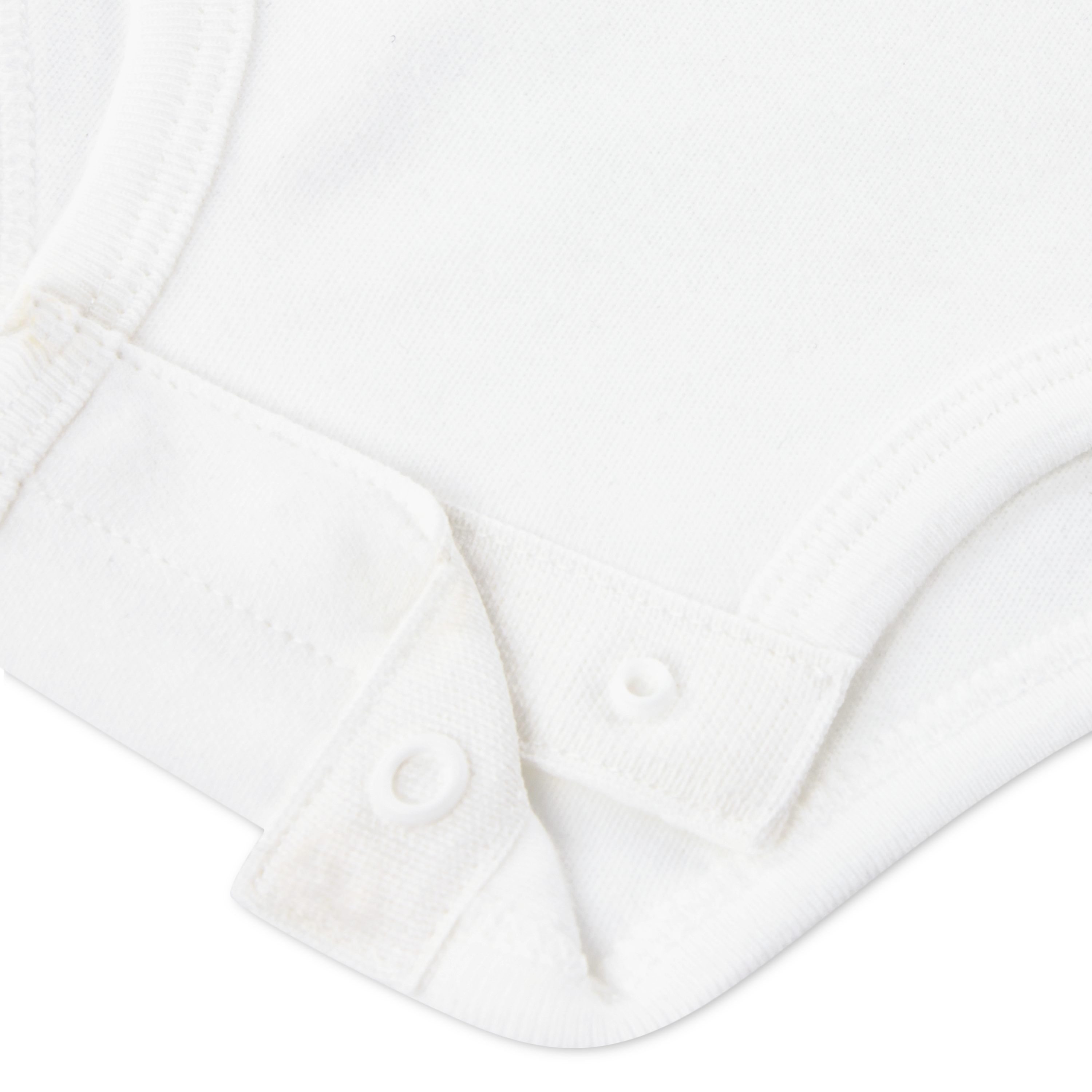 HUGGIES babywear Langarmbody HUGB 3PK BODYSUIT (Packung, 3-tlg) 3er-Pack, in Ripp-Optik