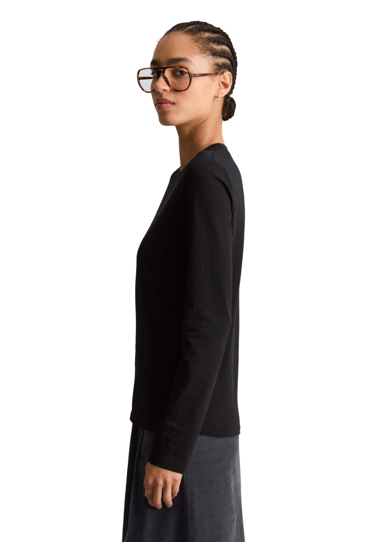 Marc O'Polo DENIM Langarmshirt aus Organic Cotton