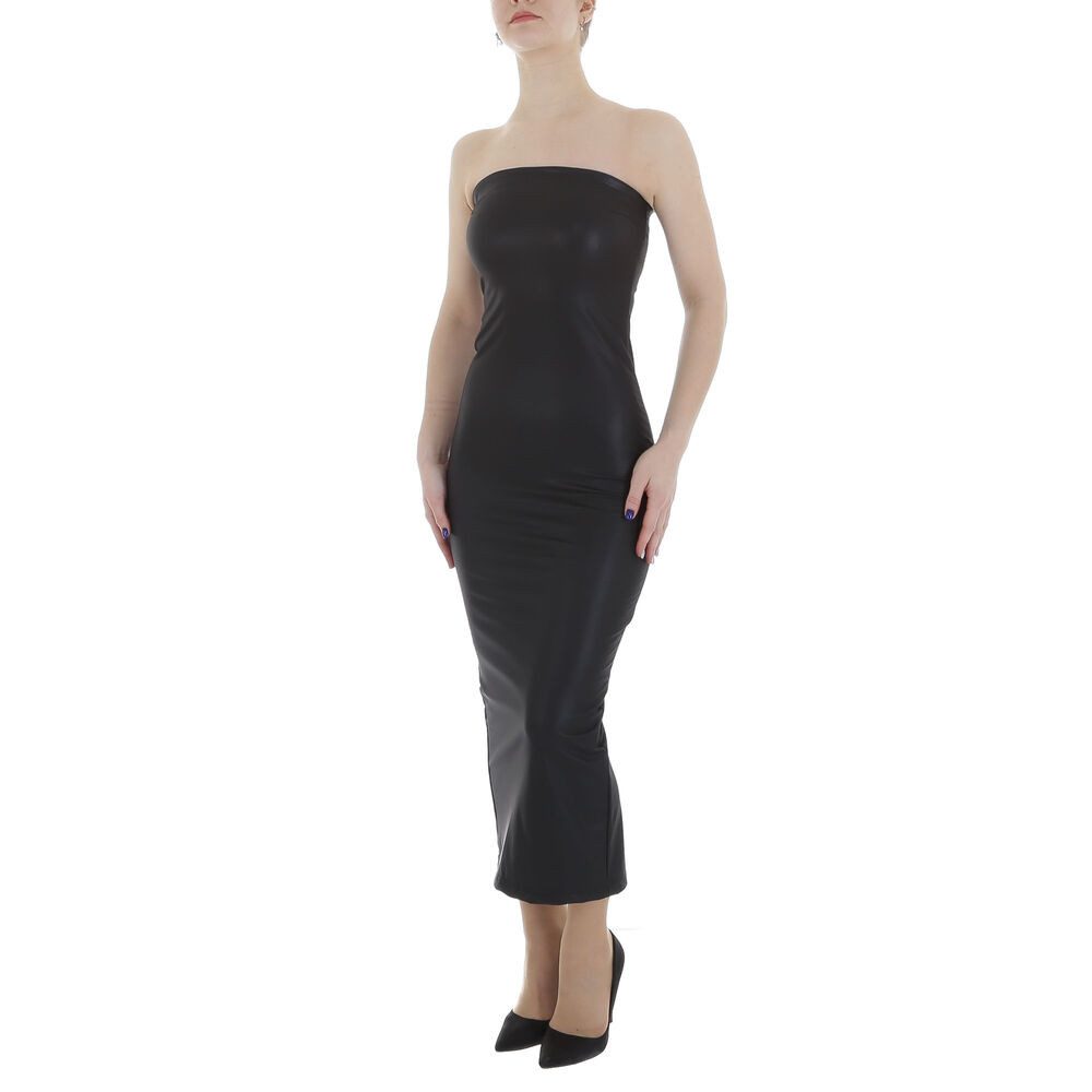 Ital-Design Lederkleid Damen Party & Clubwear günstig online kaufen