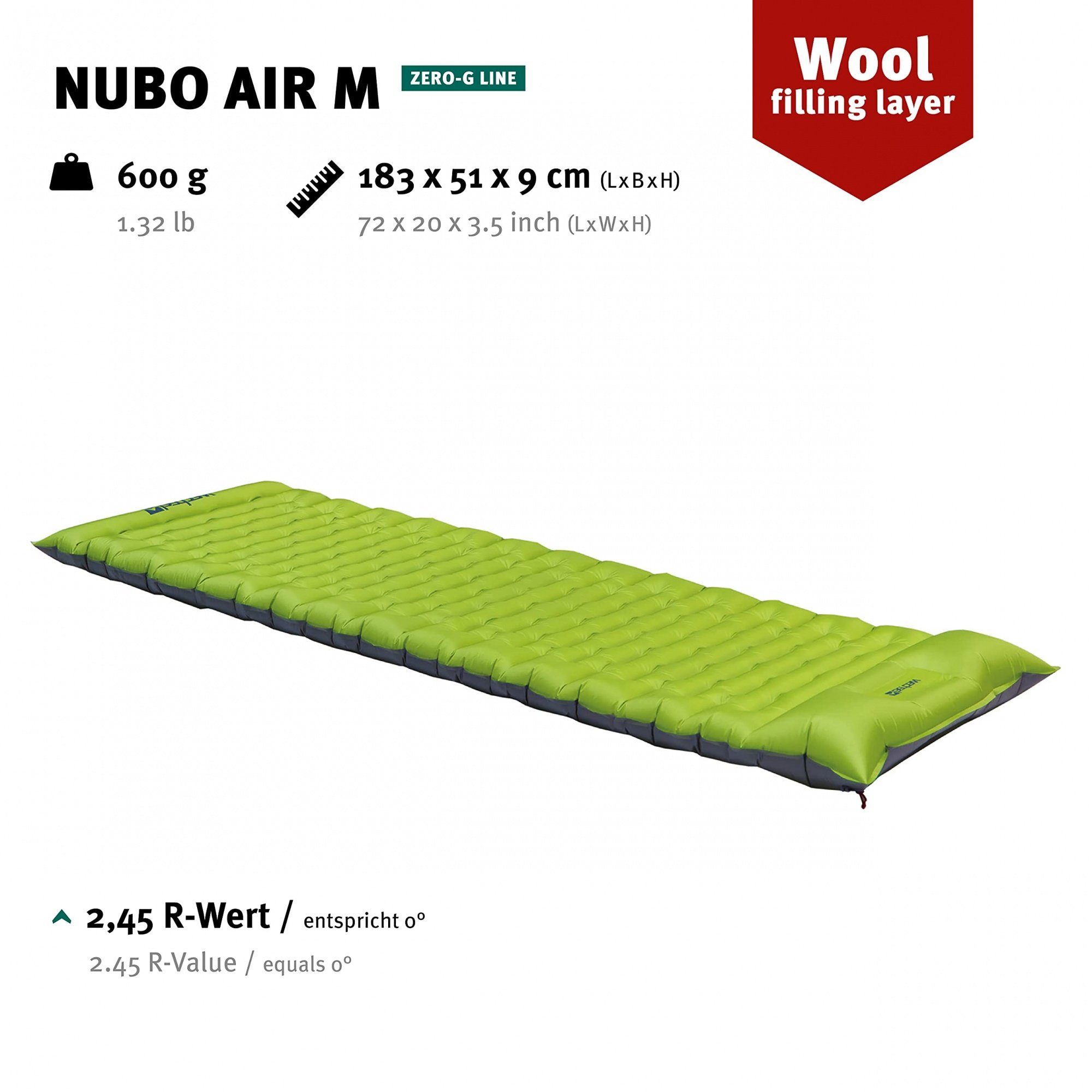 Wechsel Air Isomatte Tents Nubo