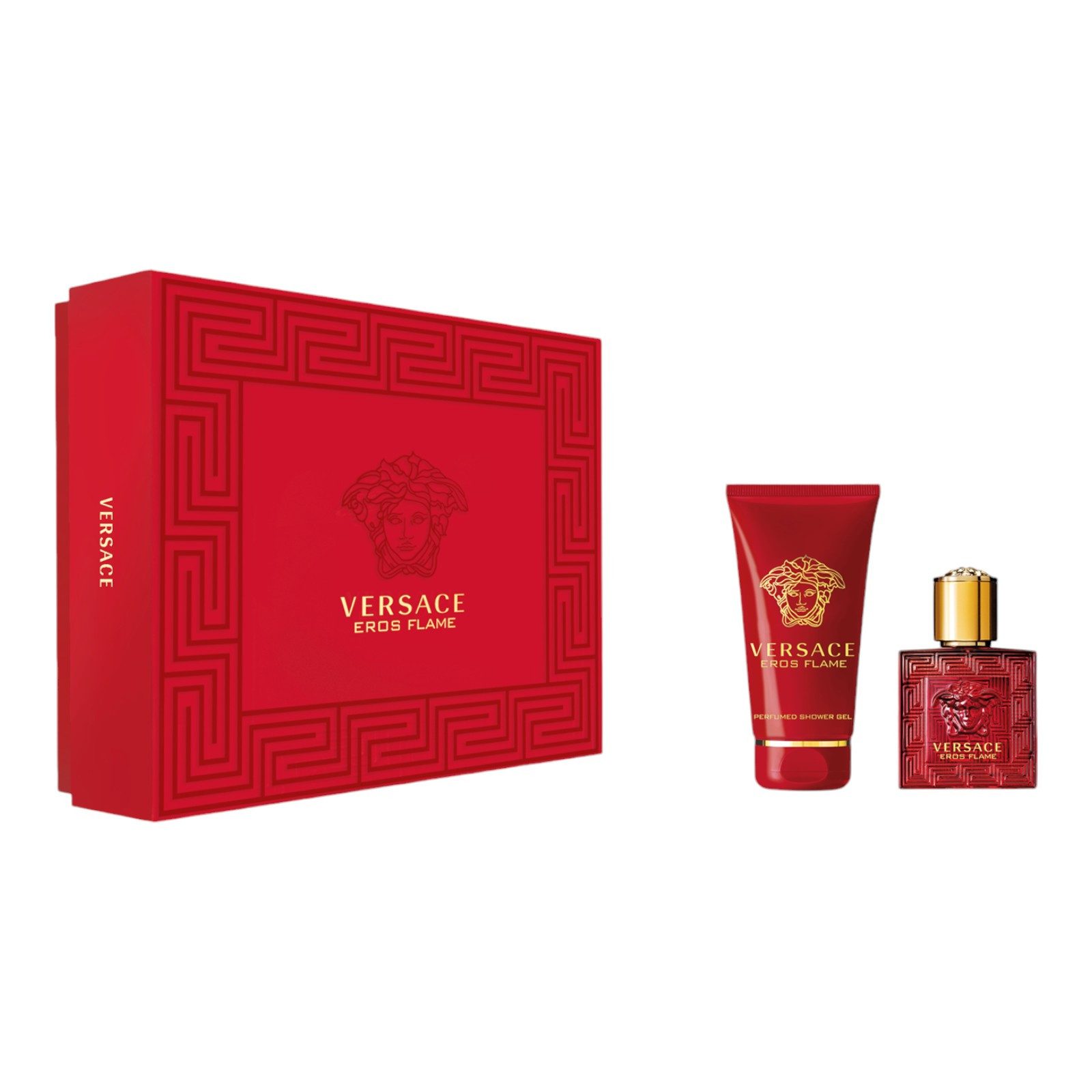 Versace Duft-Set Eros Flame Set, 2-tlg., Geschenkset