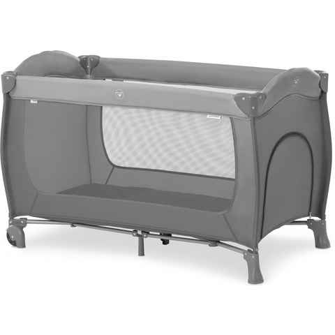 Hauck Baby-Reisebett Sleep N Play Go Plus, grey, inkl. Transporttasche