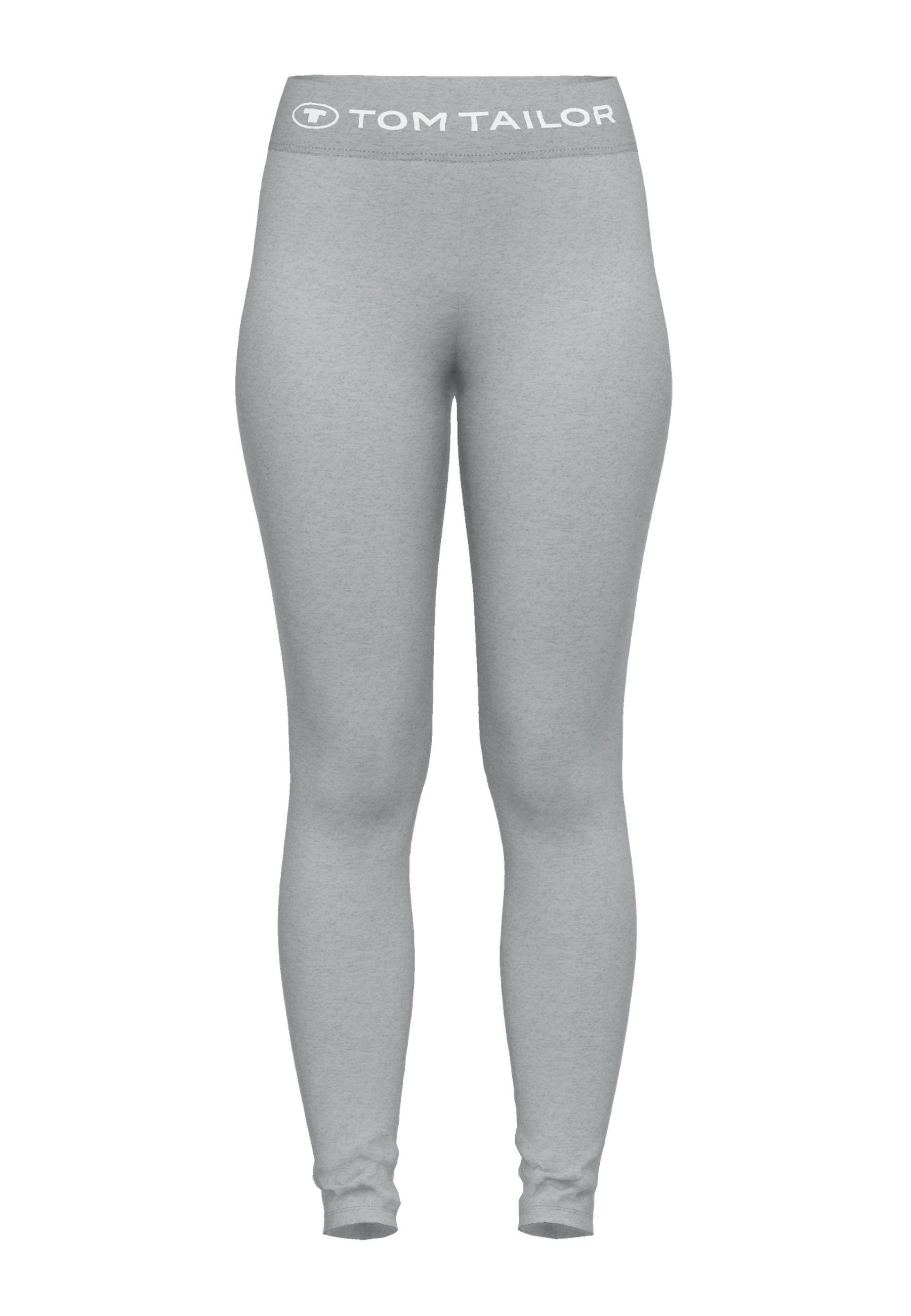 TOM TAILOR Leggings Manila Logobund, eng, leicht, elastisch, basic, bequem, günstig online kaufen