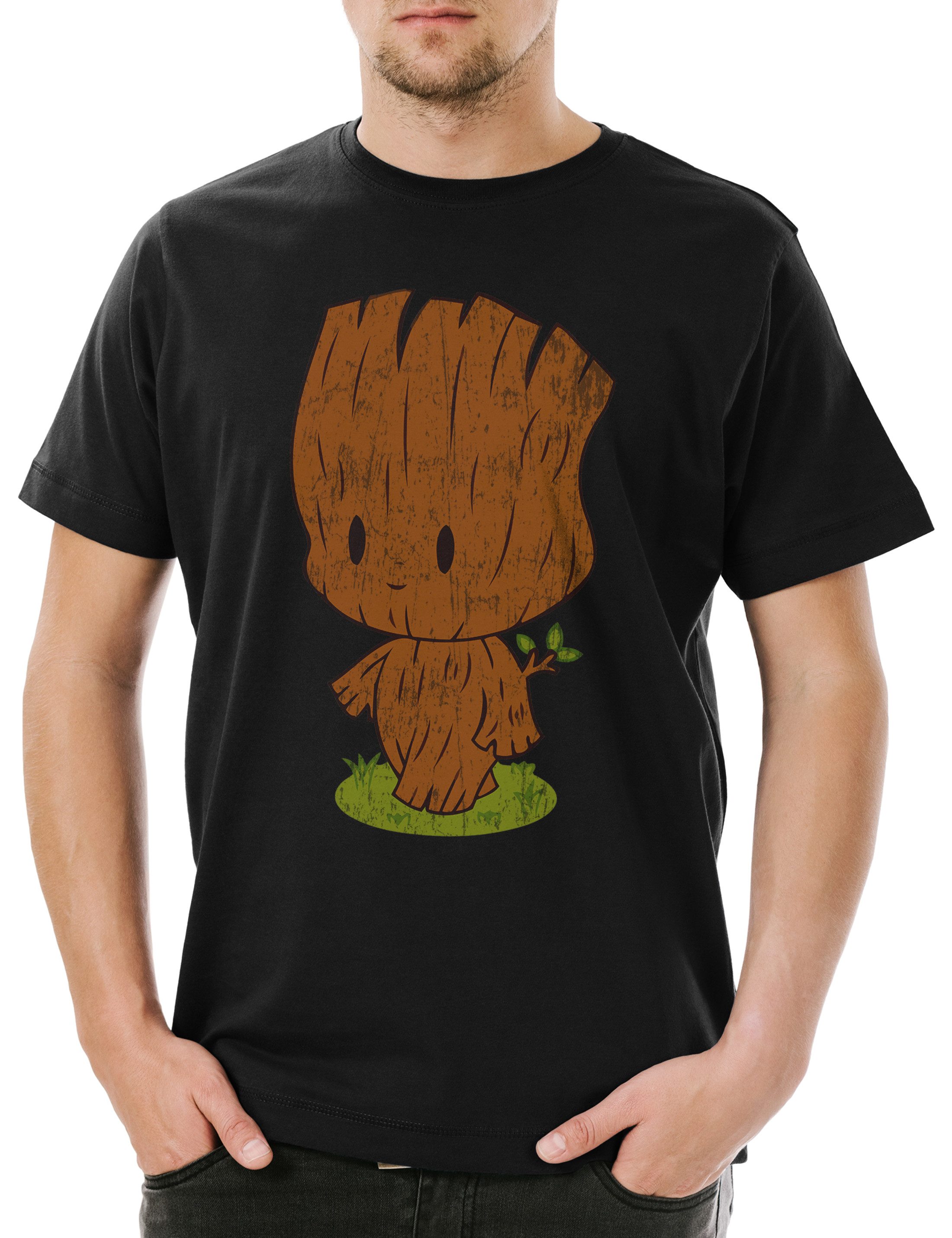 Urban Backwoods Print-Shirt Little Groot Herren günstig online kaufen