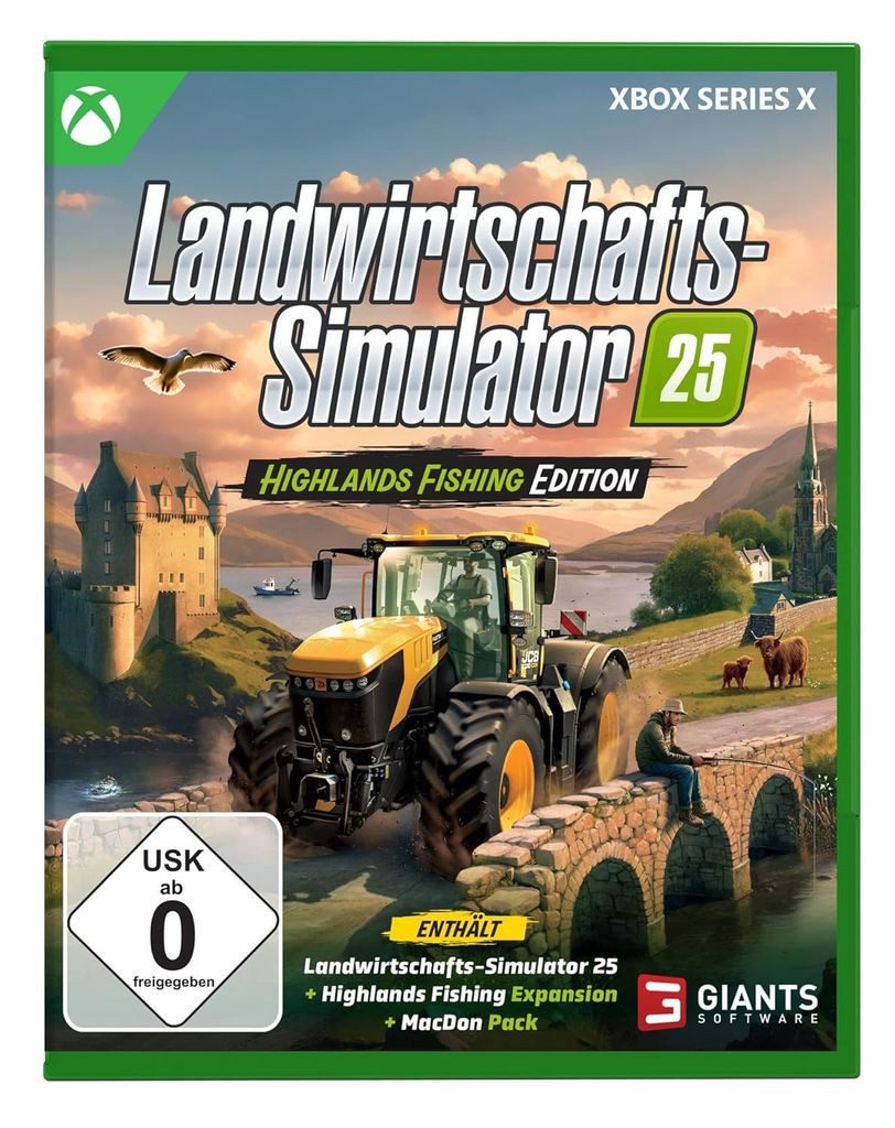 Landwirtschafts-Simulator 25: Highlands Fishing Edition Xbox Series X