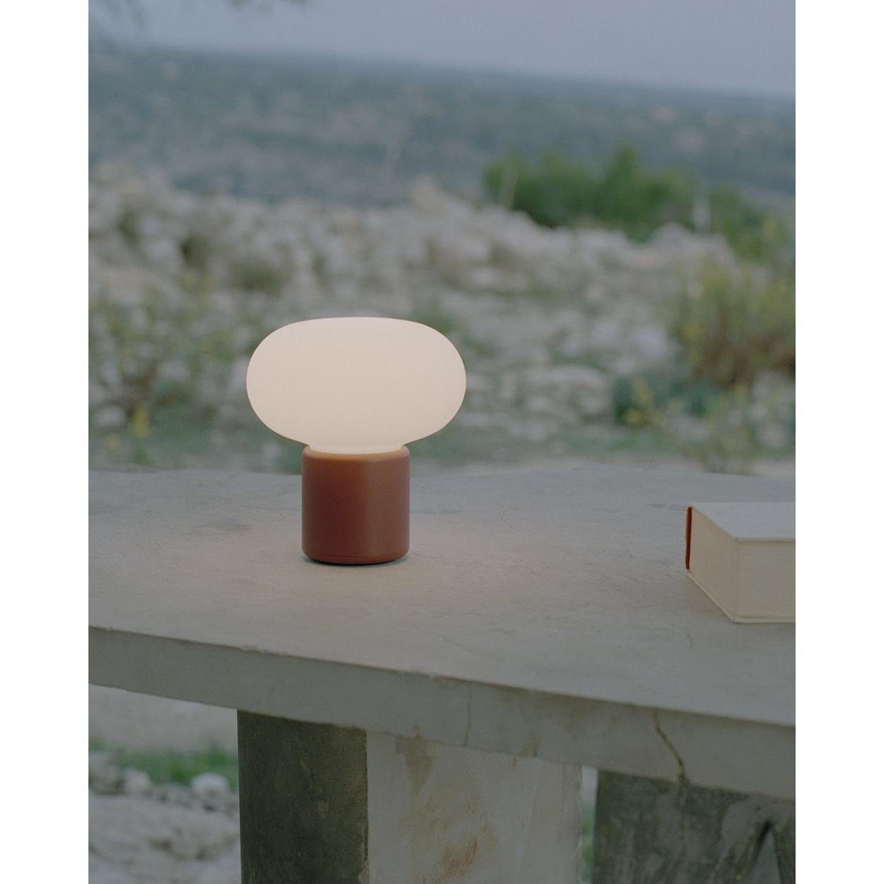 Red Tischlampe Windlicht Portable WORKS NEW Karl-Johan Earth New Works