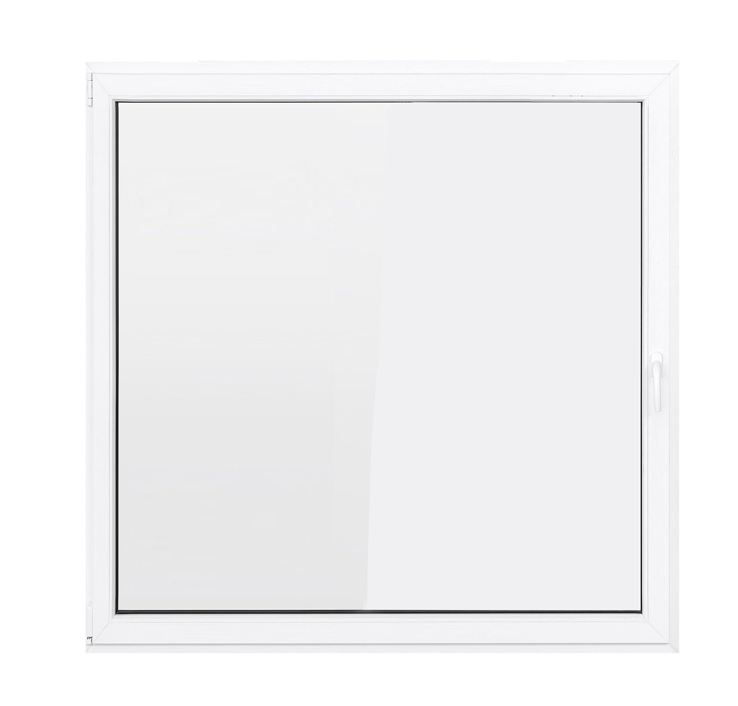 SN DECO GROUP Kellerfenster 1 Flügel, 2-fach Verglasung, weiß, 70 mm Profil, (Set), RC2 Sicherheitsbeschlag, Hochwertiges 5-Kammer-Profil