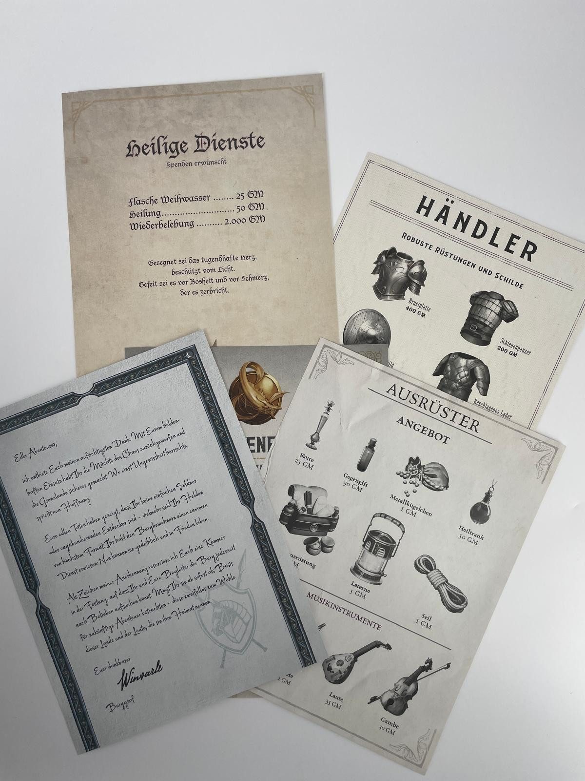 DUNGEONS & DRAGONS Spiel D&D Starter Set Heroes of the Borderlands RPG Deutsch