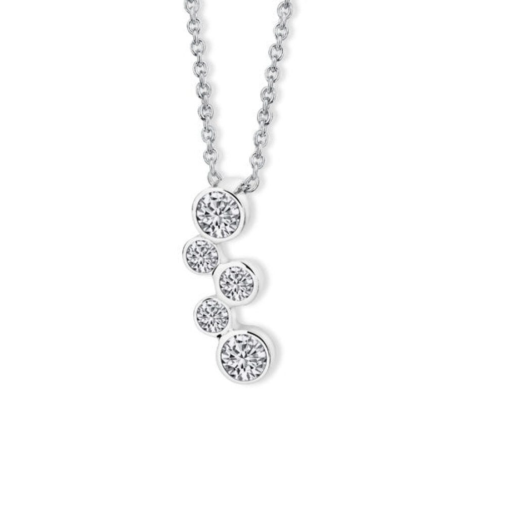 Crystalp Jewellery Kette mit Einhänger Sluivý náhrdelník s èirými krystaly Cathy Bubble 3264.CRY.R