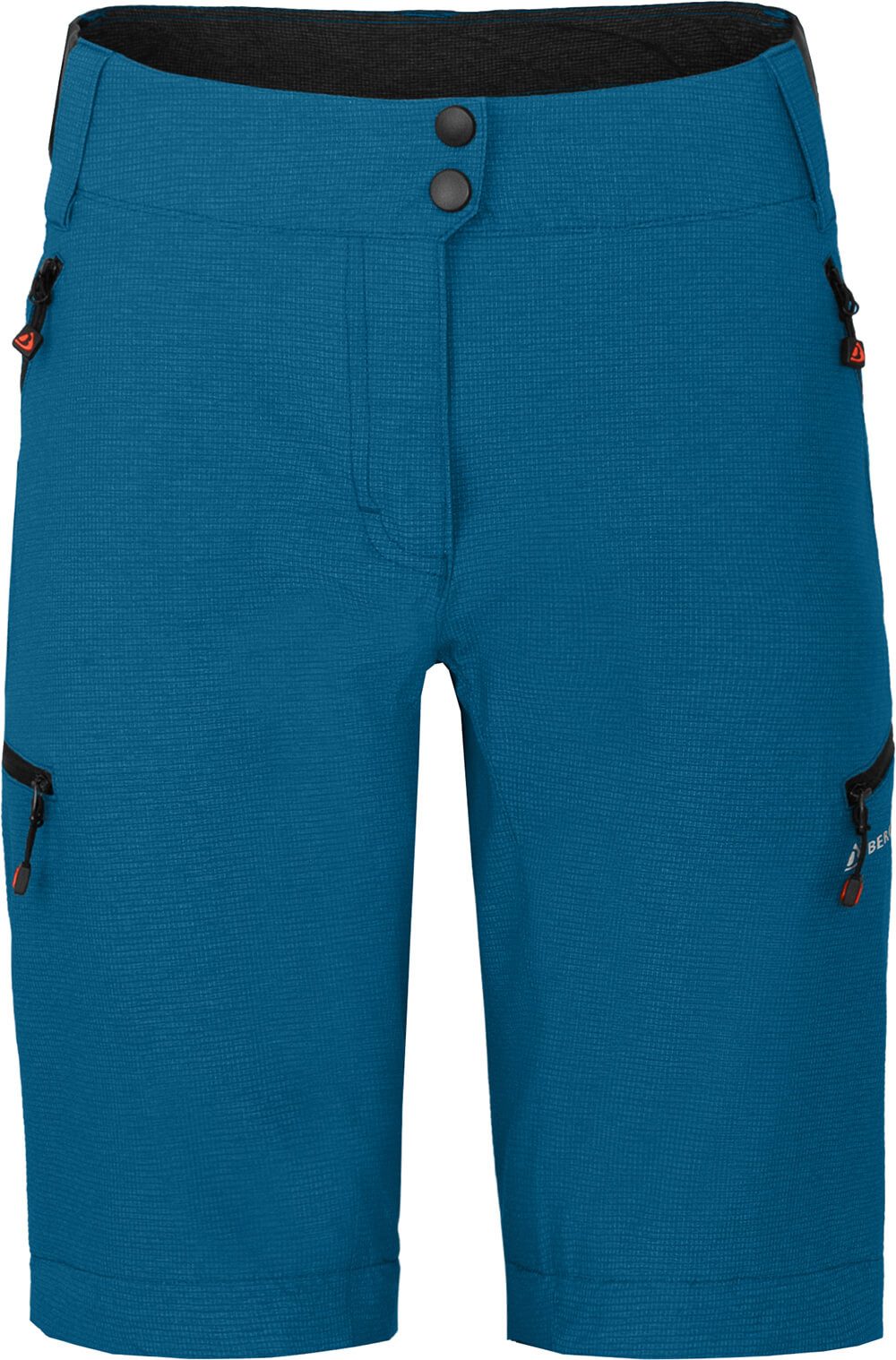 Bergson Fahrradhose VINA Zipp-off Damen Radhose (mit gepolsterter Innenhose), robust, elastisch, Kurzgr