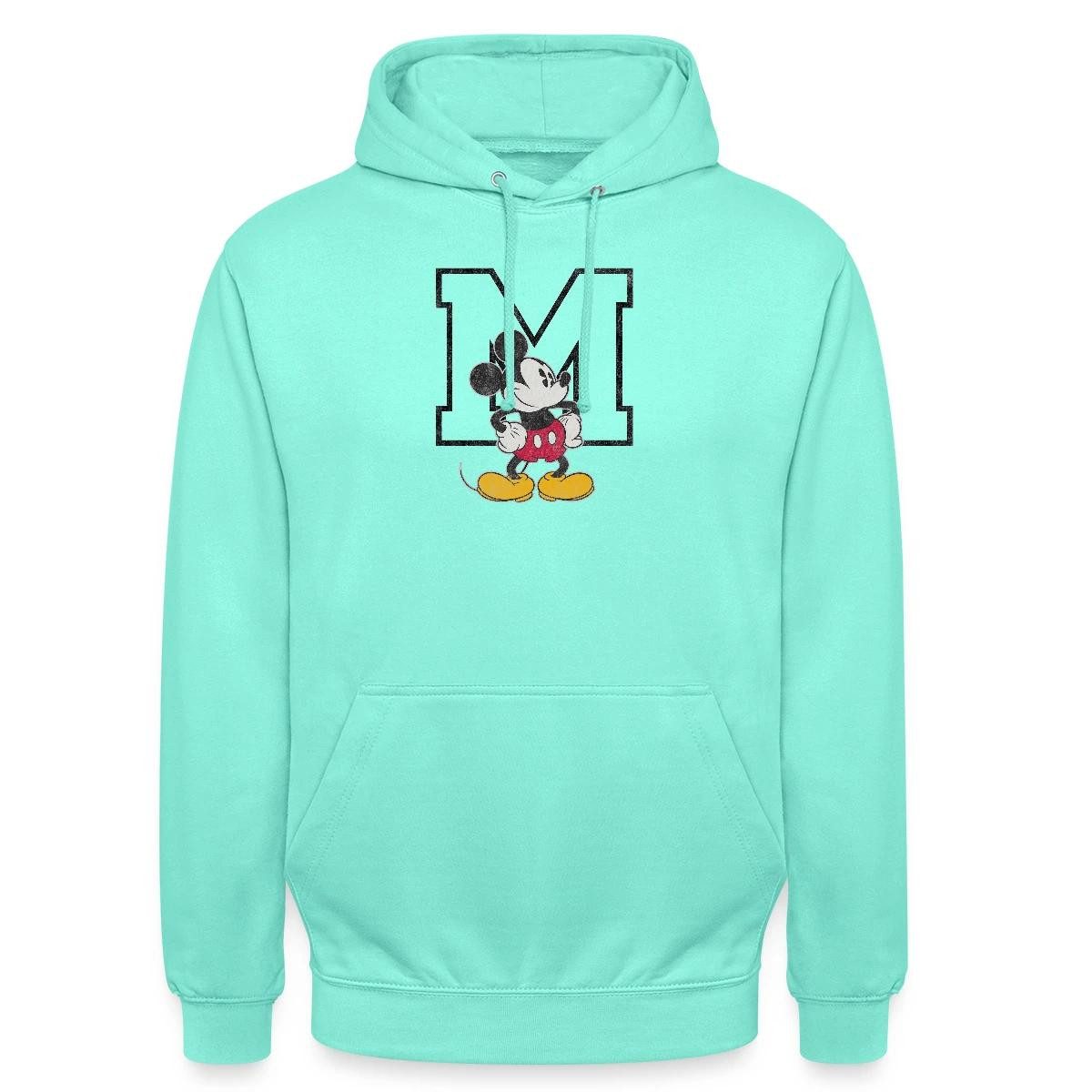 Spreadshirt Hoodie Mickey & Minnie Klassisch Mit M Unisex Hoodie (1-tlg)