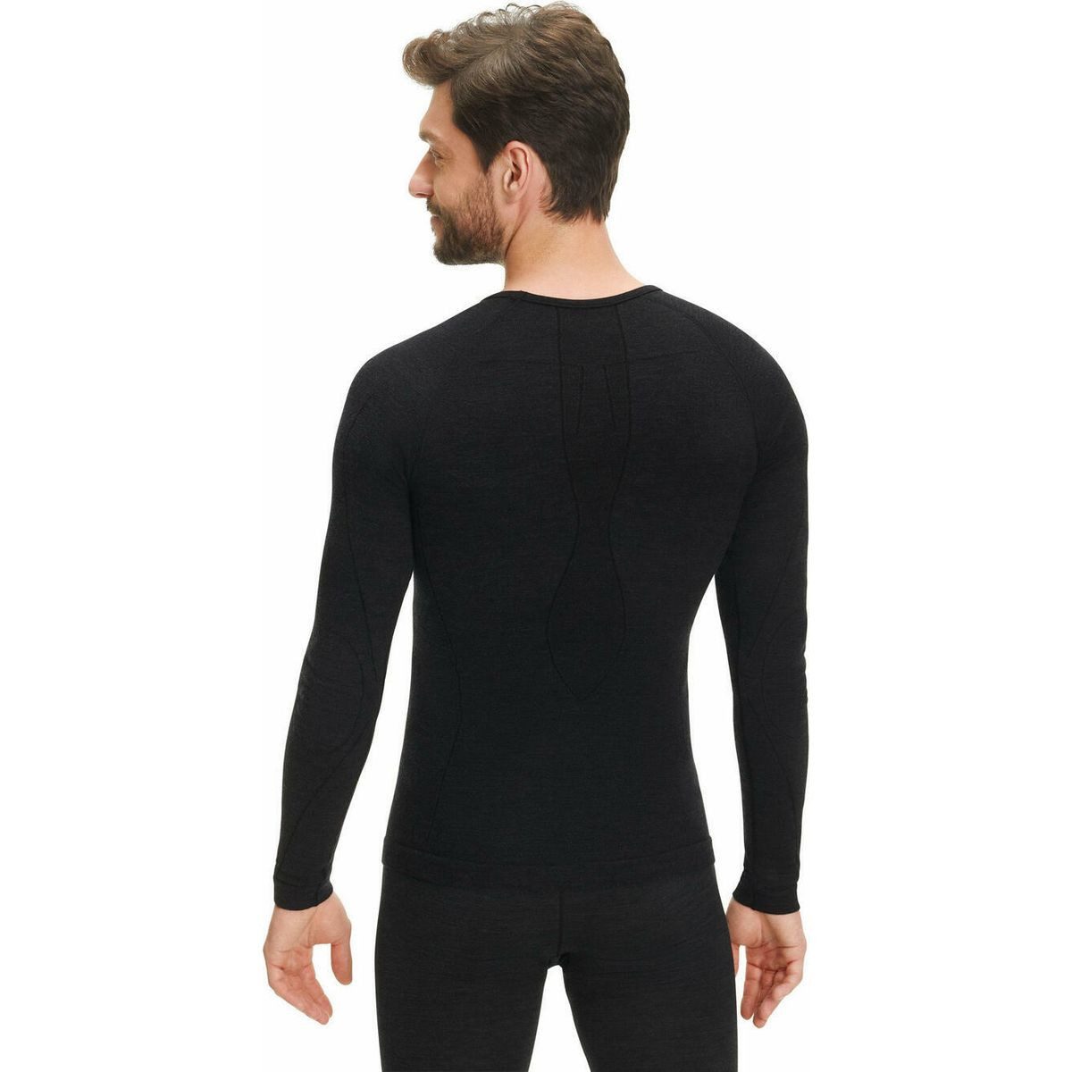 FALKE Funktionsunterhemd Herren Langarmshirt Wool-tech Perfekter Begleiter für kalte Tage dank wärmender Merinowolle und