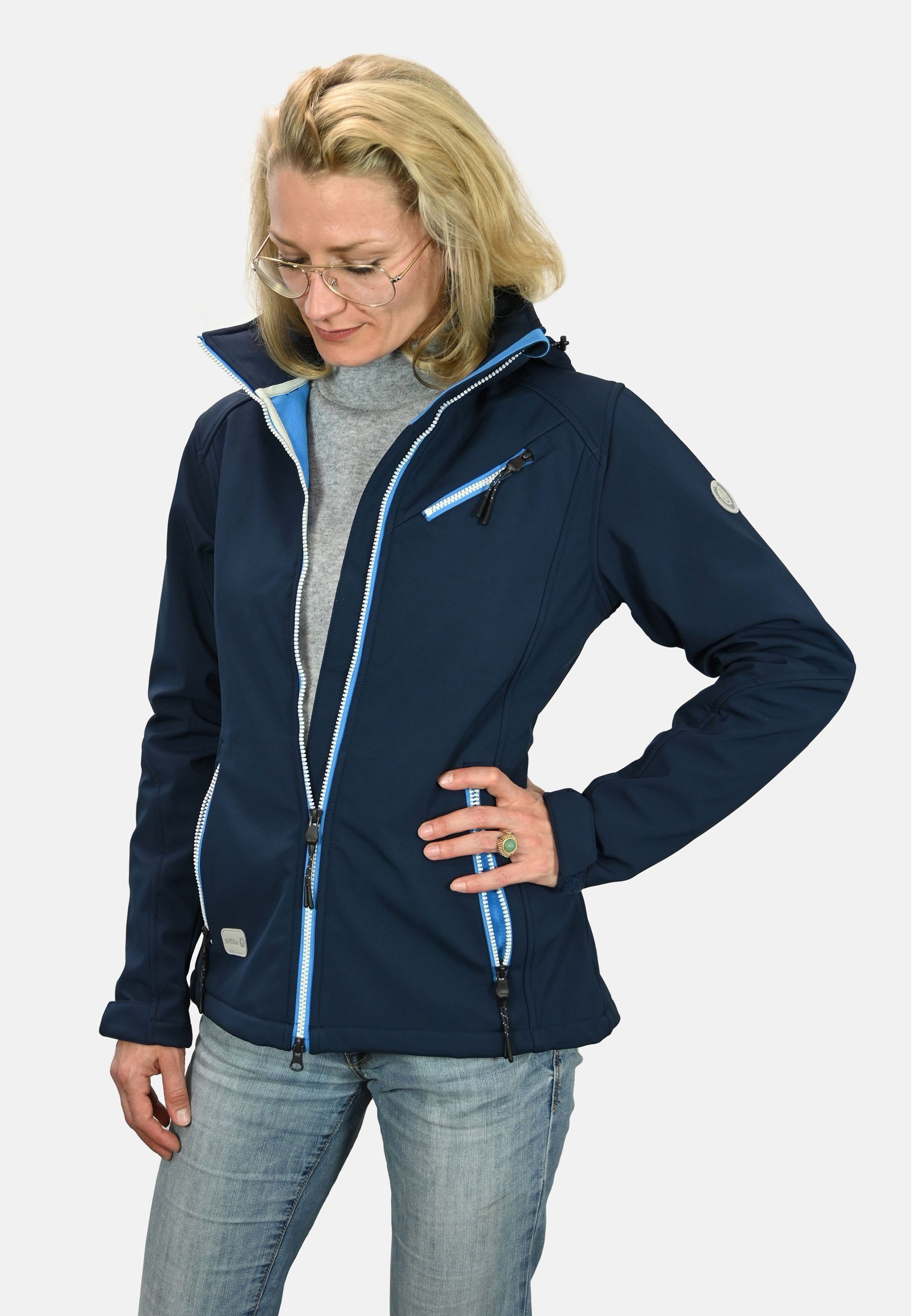 MADSea Softshelljacke leichte Softshelljacke mit Fleece günstig online kaufen