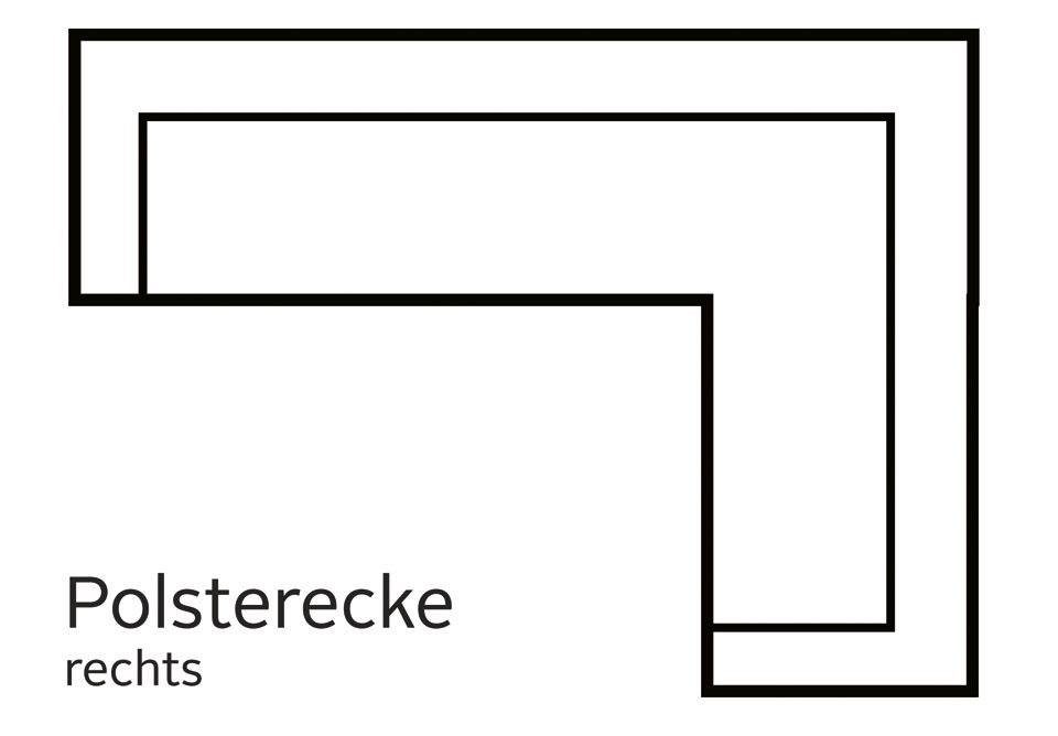 Home affaire Ecksofa Cardoso L-Form, Federkern, wahlweise mit Bett, Schubkasten, teilweise Relaxfunktion