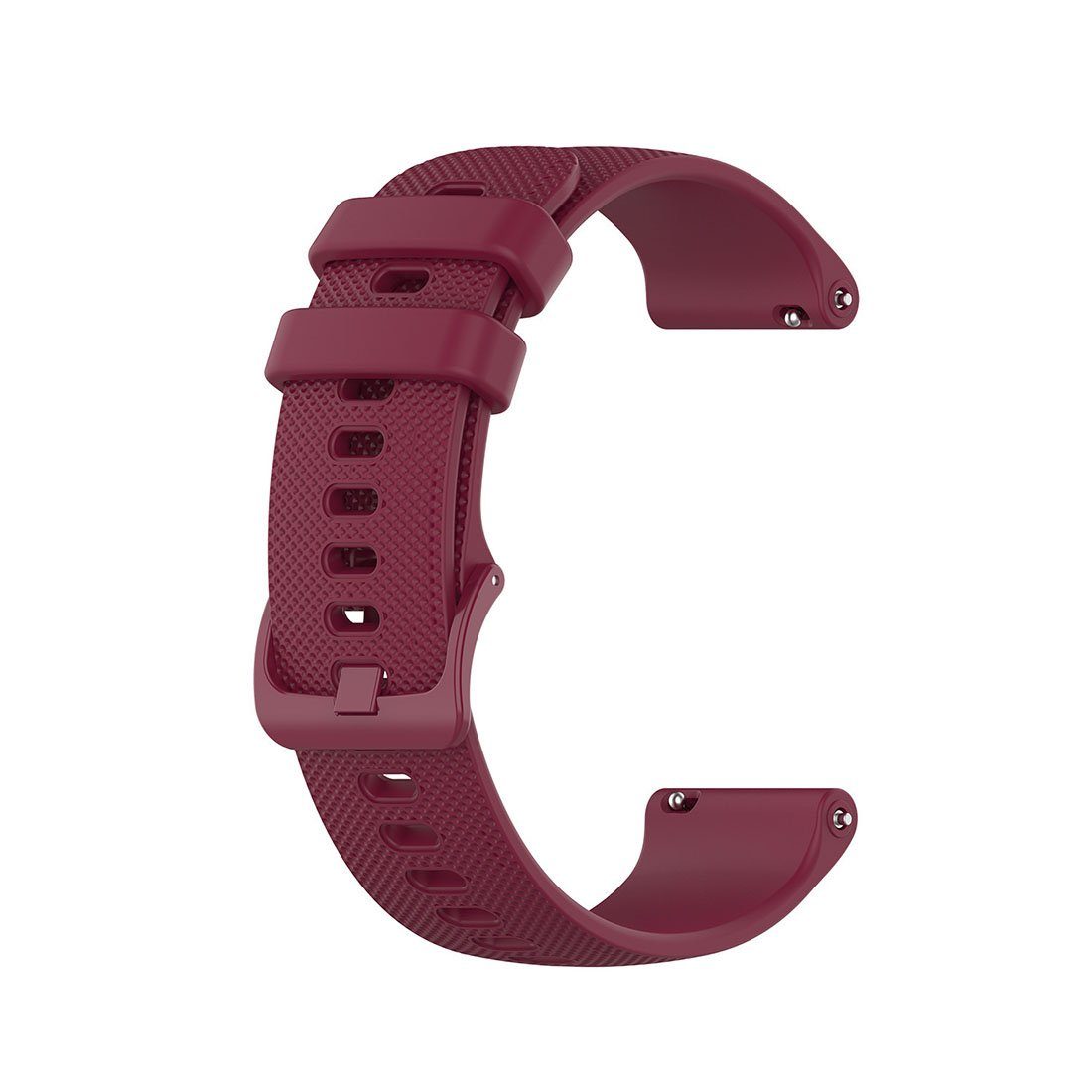 CTGtree Uhrenarmband Silikon Uhrenarmband Ersatzarmband Uhrenarmbänder Armband Rotwein Silikon