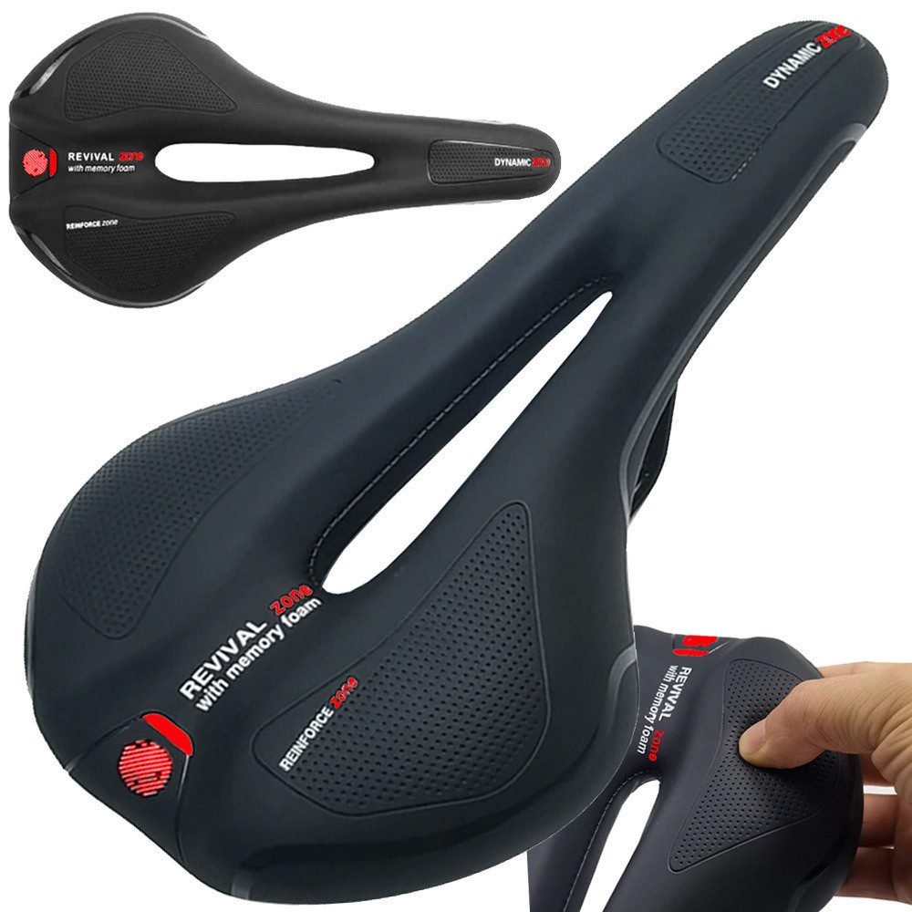 VERK GROUP Fahrradsattel Fahrradsattel Fahrrad Sattel Fahrradsitz Bequem Ergonomischer V