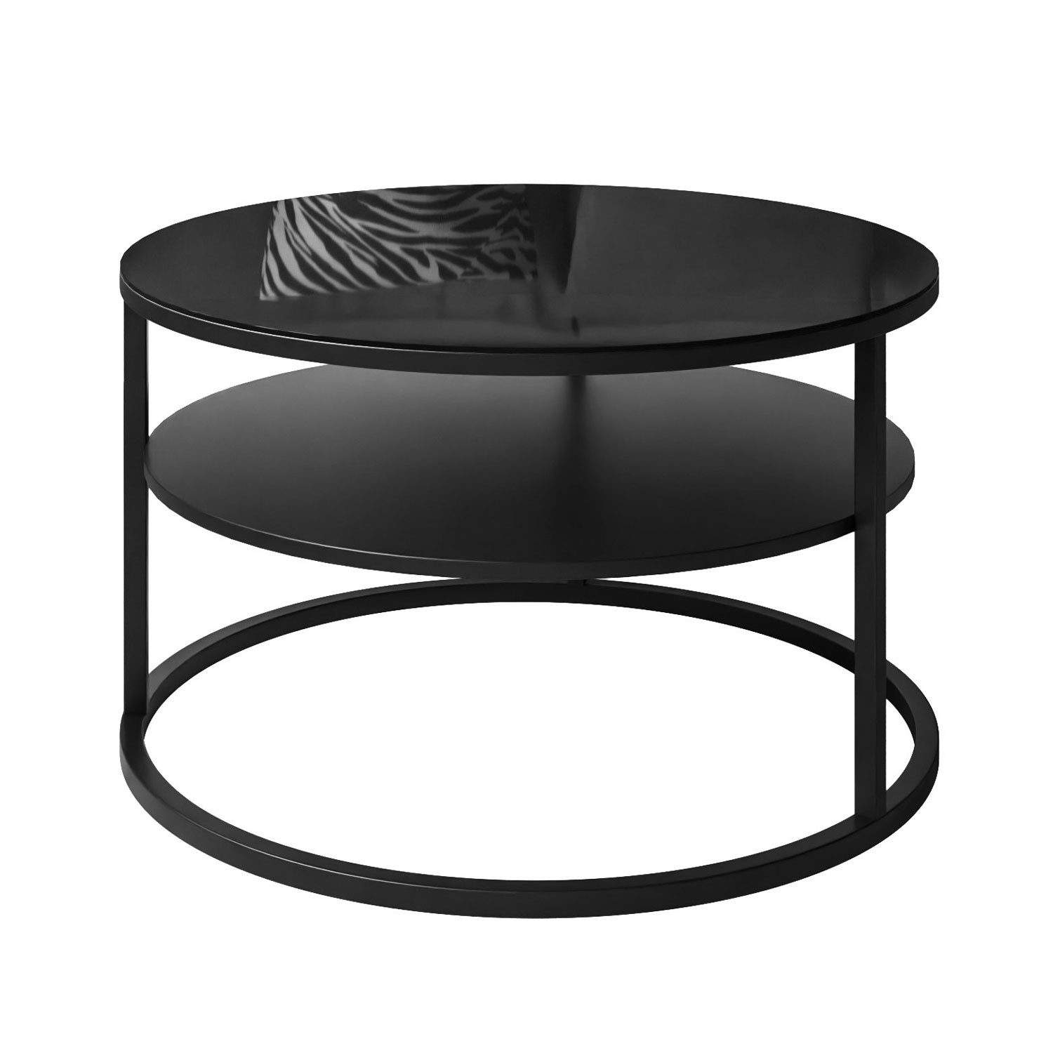Lookway Couchtisch CIRI GLASS mit Ablage günstig online kaufen