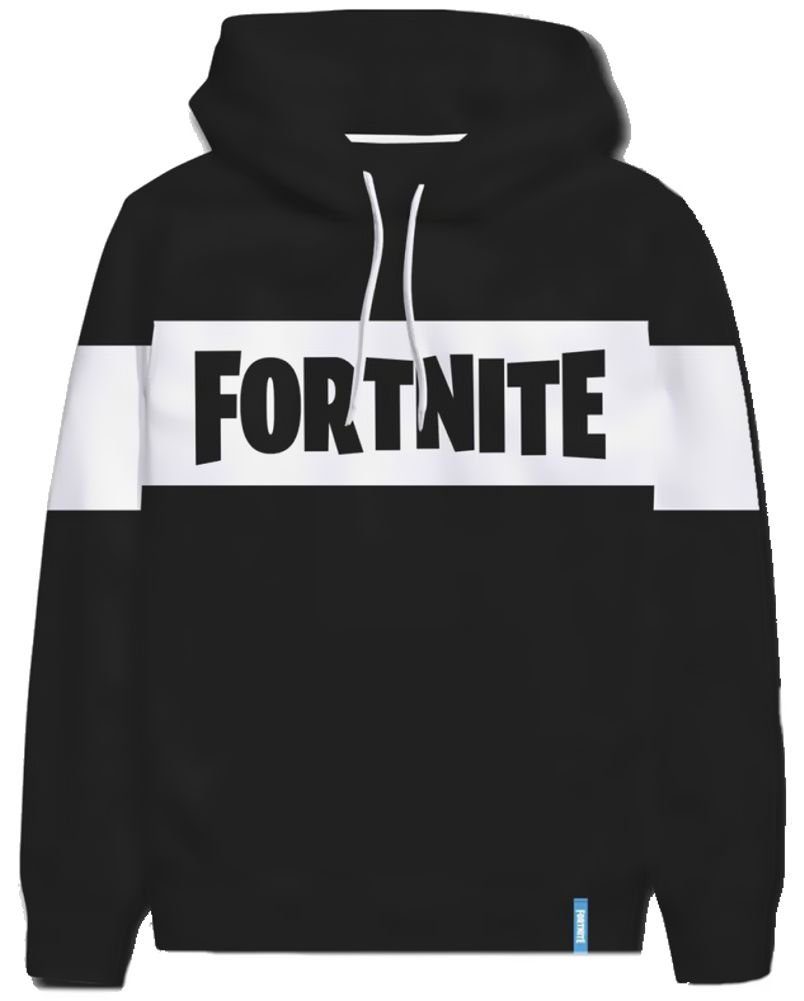 Fortnite Hoodie »Epic Games FORTNITE Hoodie Sweatshirt mit Kapuze Schwarz -  Weiß Kapuzensweatshirt Jugendliche + Erwachsene Gr. S M L XL« online kaufen  | OTTO
