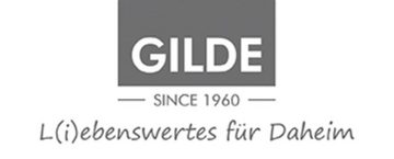 GILDE Wandbild, Familie, Vintage Retro Blechschild in Herzform Modell FREUNDE SIND DIE F