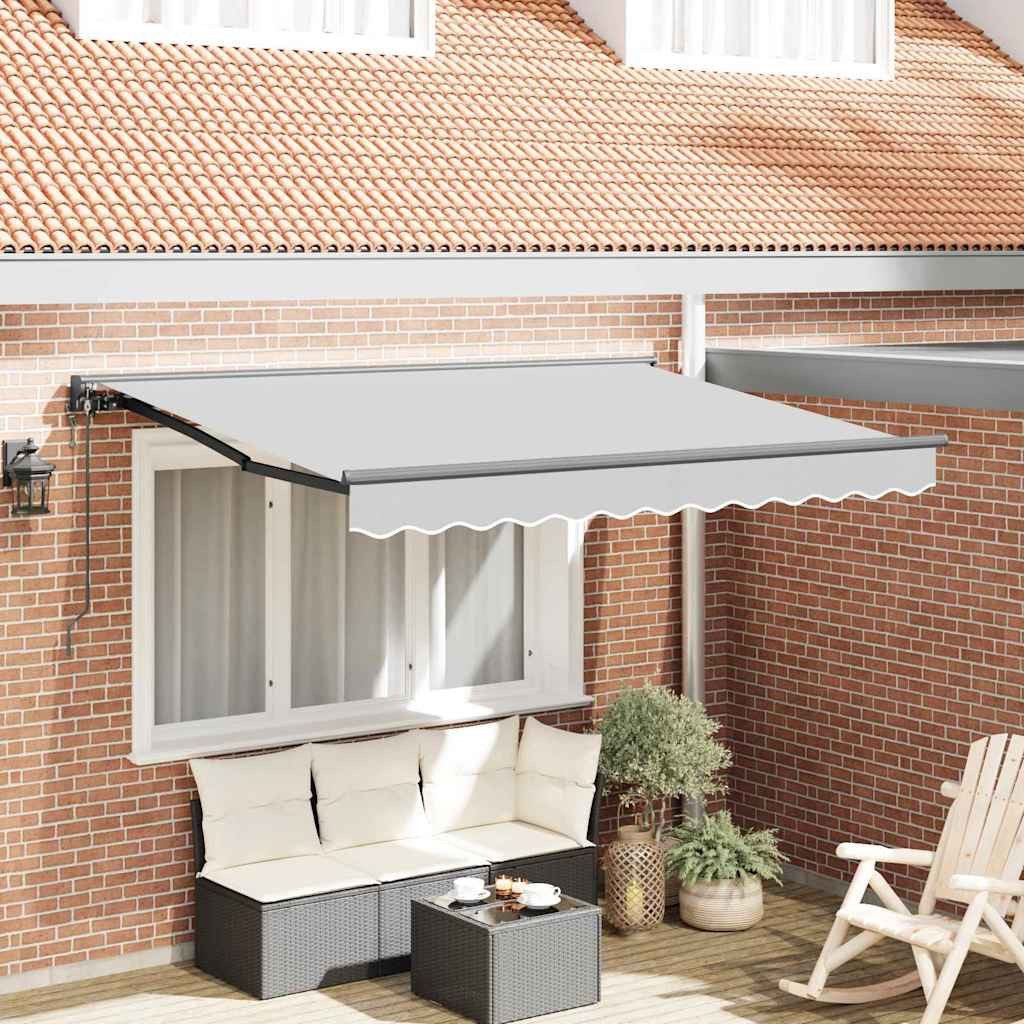 vidaXL Markise Markisenrahmen Anthrazit 3,5 x 2 m Metall (1-St)