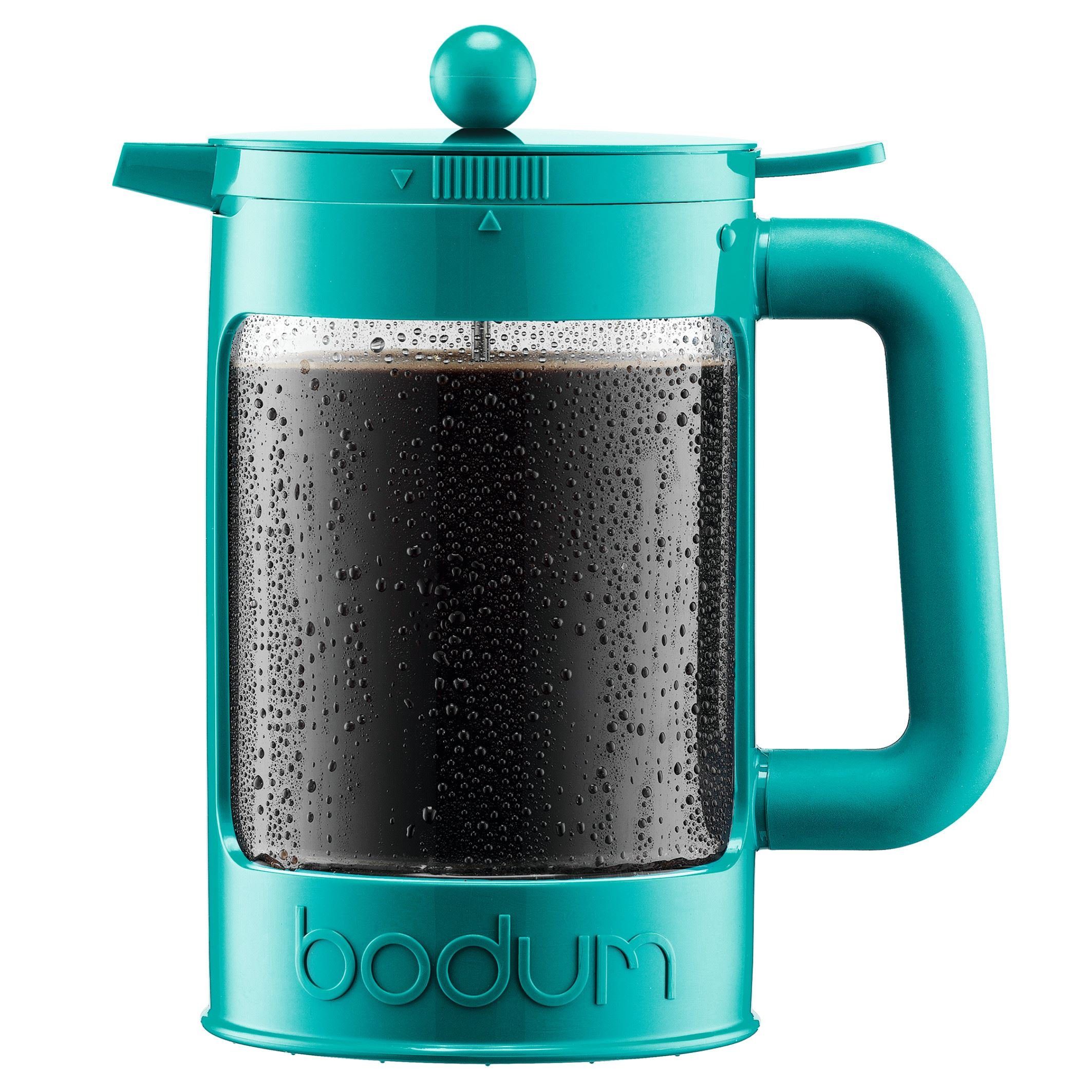 Bodum Френч прессы Kanne, Eiskaffeepresse, 1,5 Liter, Handpresse, mit zusätzlichen Verschluss