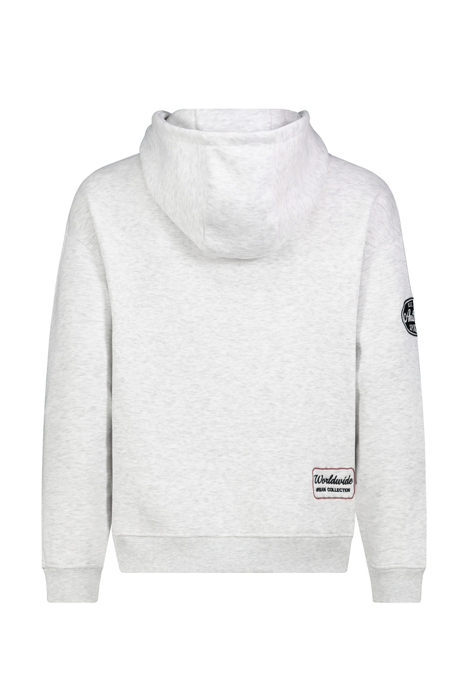 SUBLEVEL Kapuzenpullover Sweathoodie mit Stickerei Pullover mit Kapuze und günstig online kaufen
