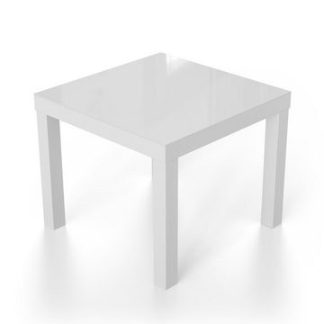 DEQORI Couchtisch 'Unifarben - Weiß', Glas Beistelltisch Glastisch modern